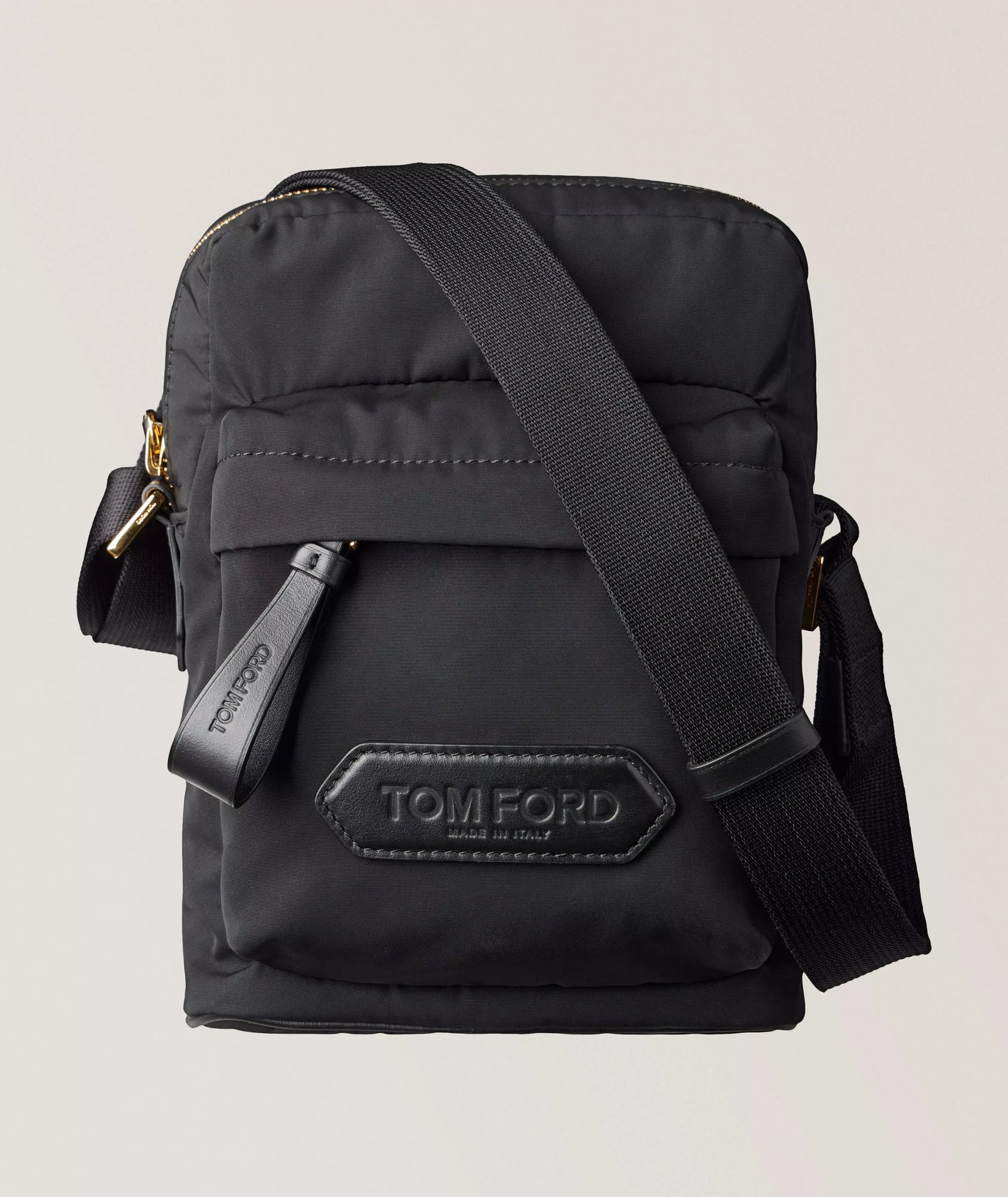 TOM FORD Recycled Embossed Mini-Messenger Bag