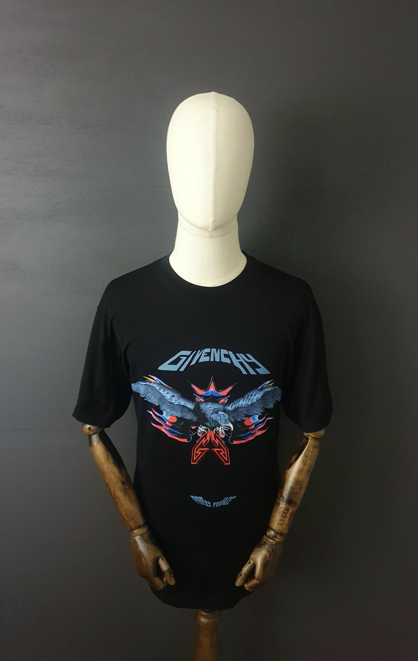GIVENCHY Eagle Print Cotton T-Shirt