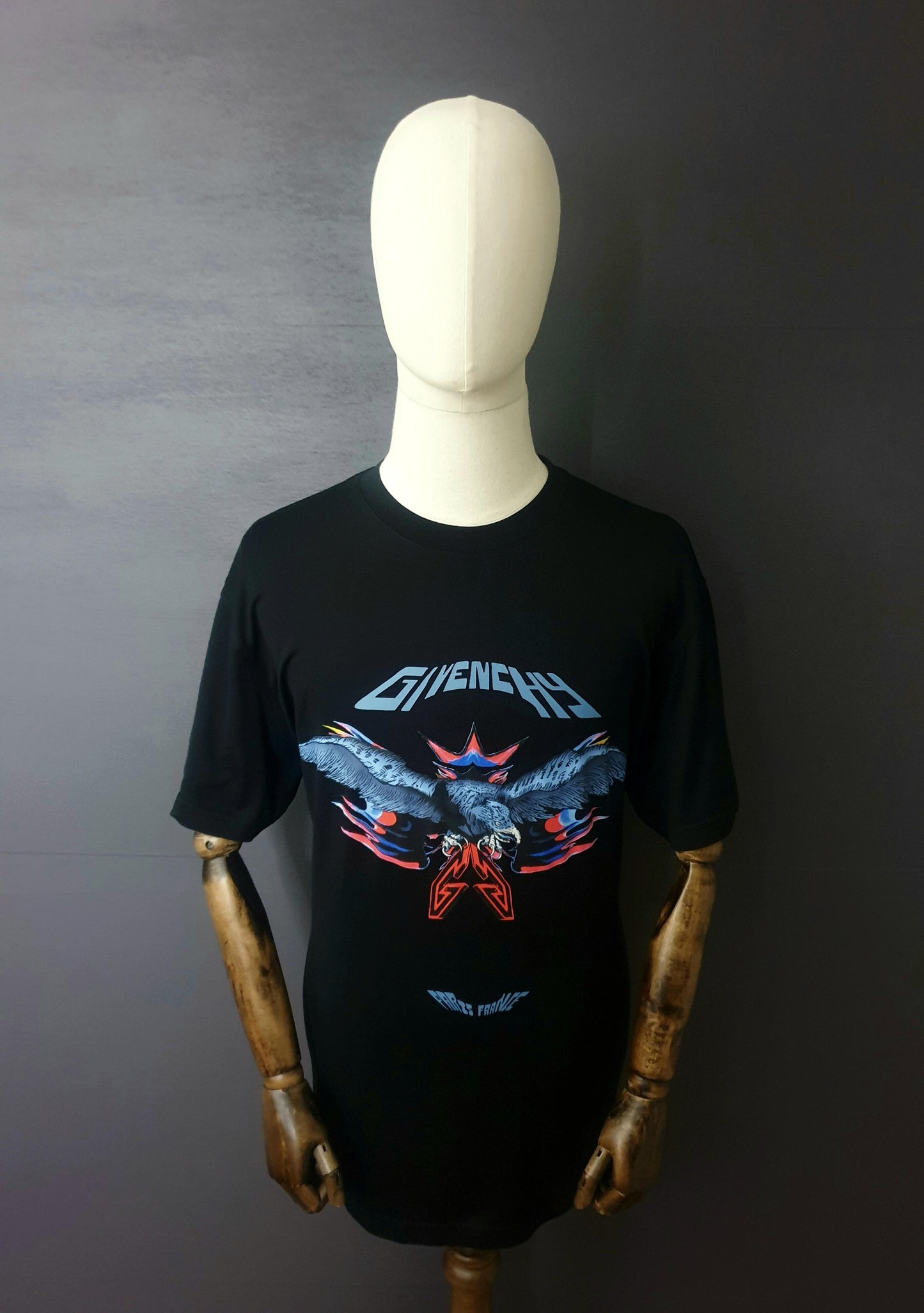 GIVENCHY Eagle Print Cotton T-Shirt