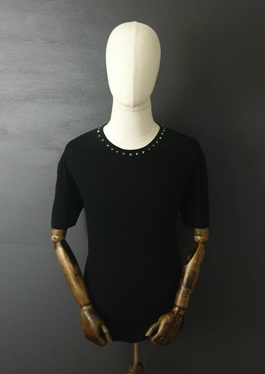 VALENTINO Garavani Untitled Stud Cotton T-Shirt
