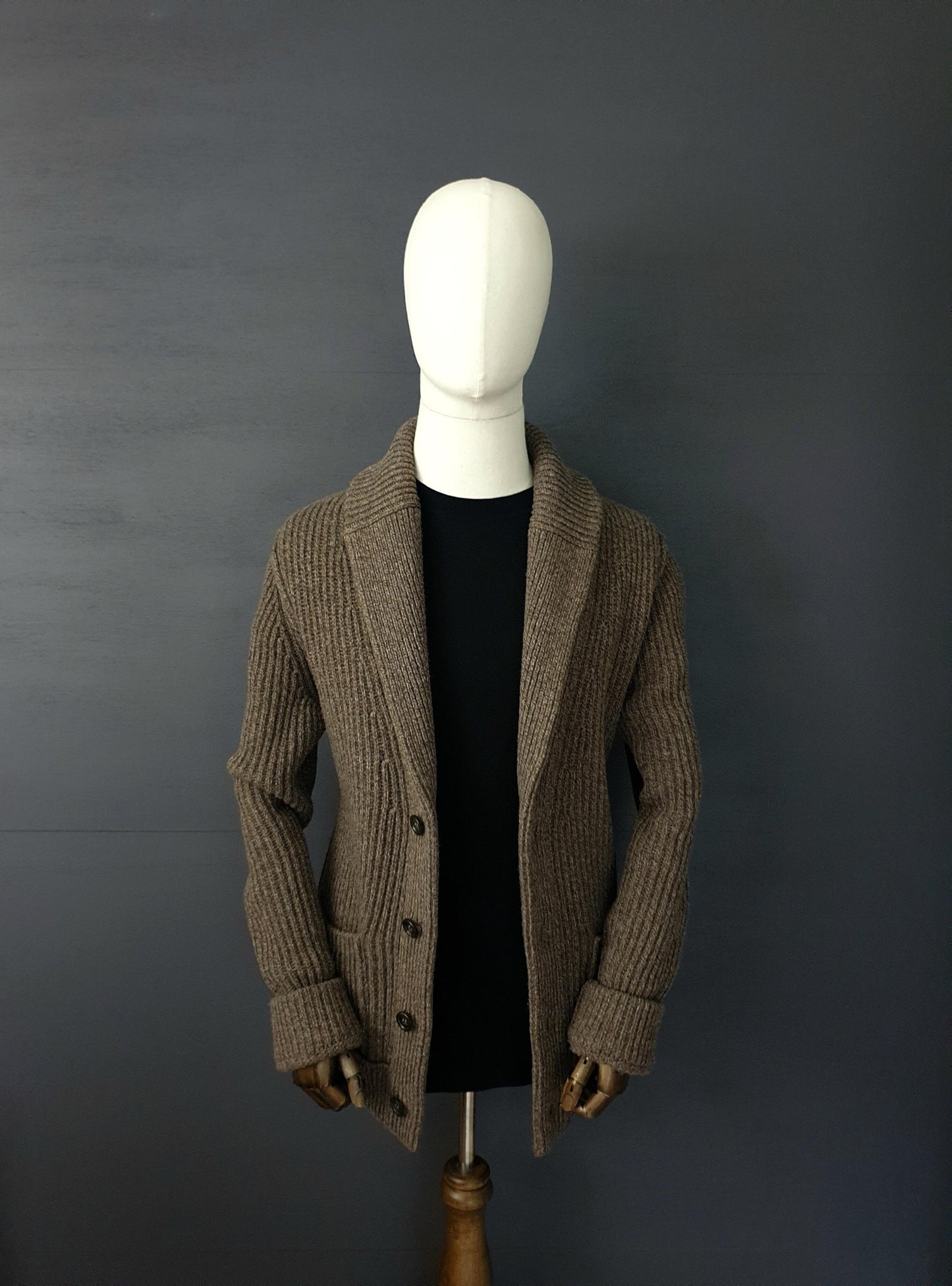 DOLCE & GABBANA Chunky Knitted Shawl Cardigan