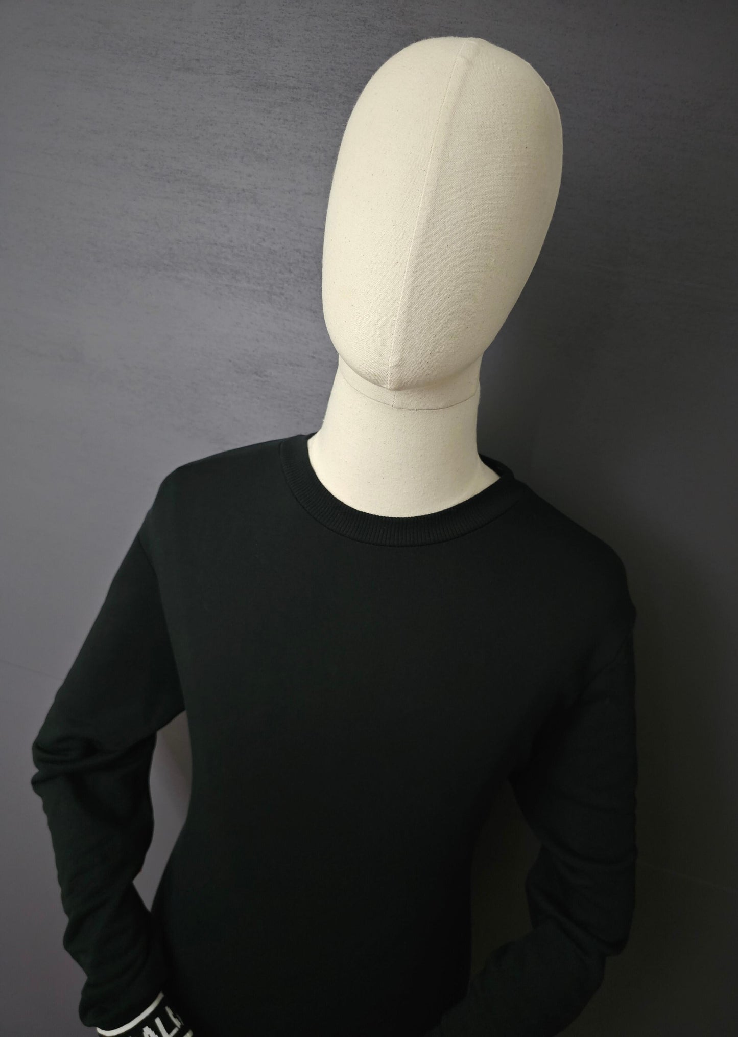 BALMAIN Paris Tape Logo-Trim Sweatshirt