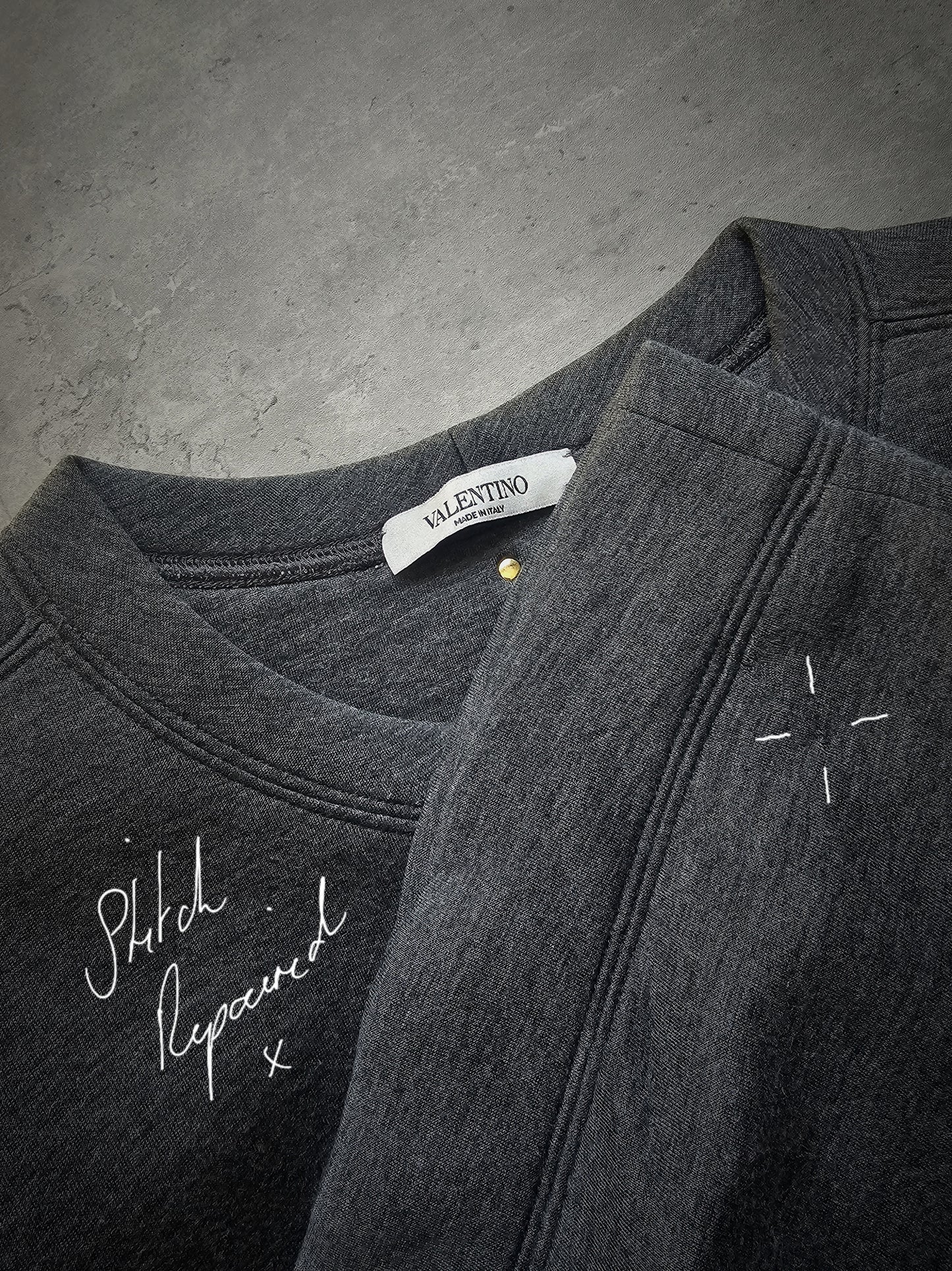 VALENTINO Iconic Stud Neoprene Sweatshirt