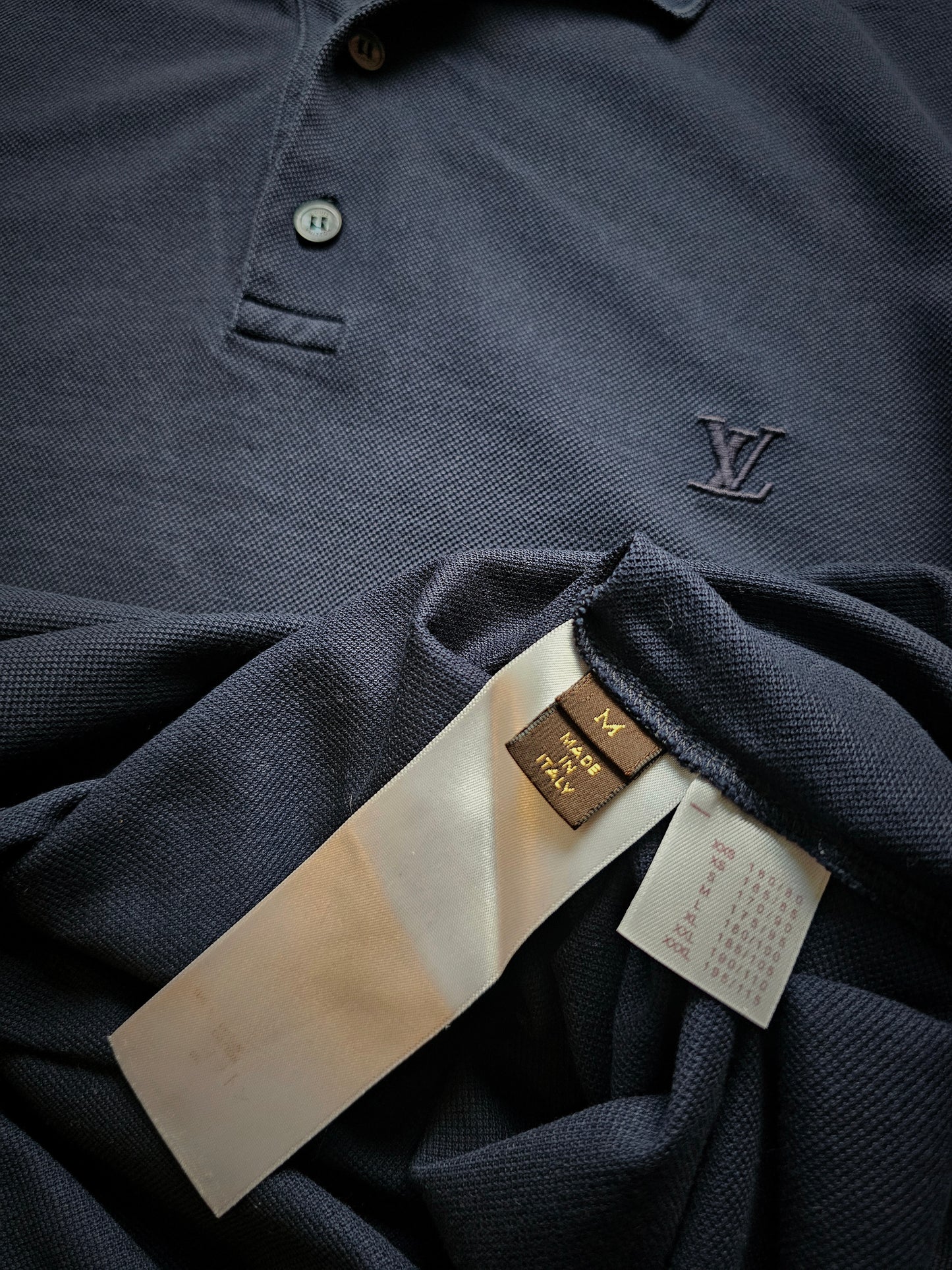 LOUIS VUITTON Classic Short-Sleeved Pique Polo