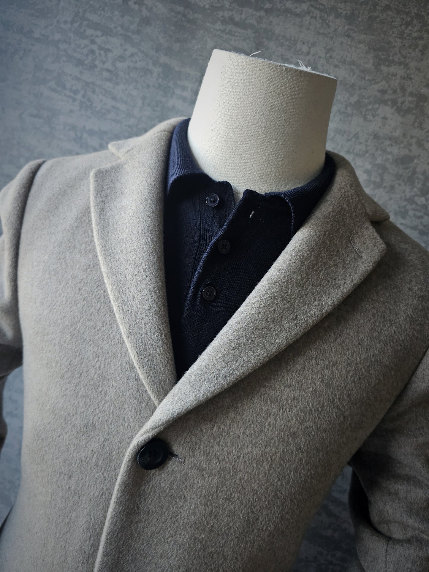 REISS Gable Wool Blend Epson Overcoat