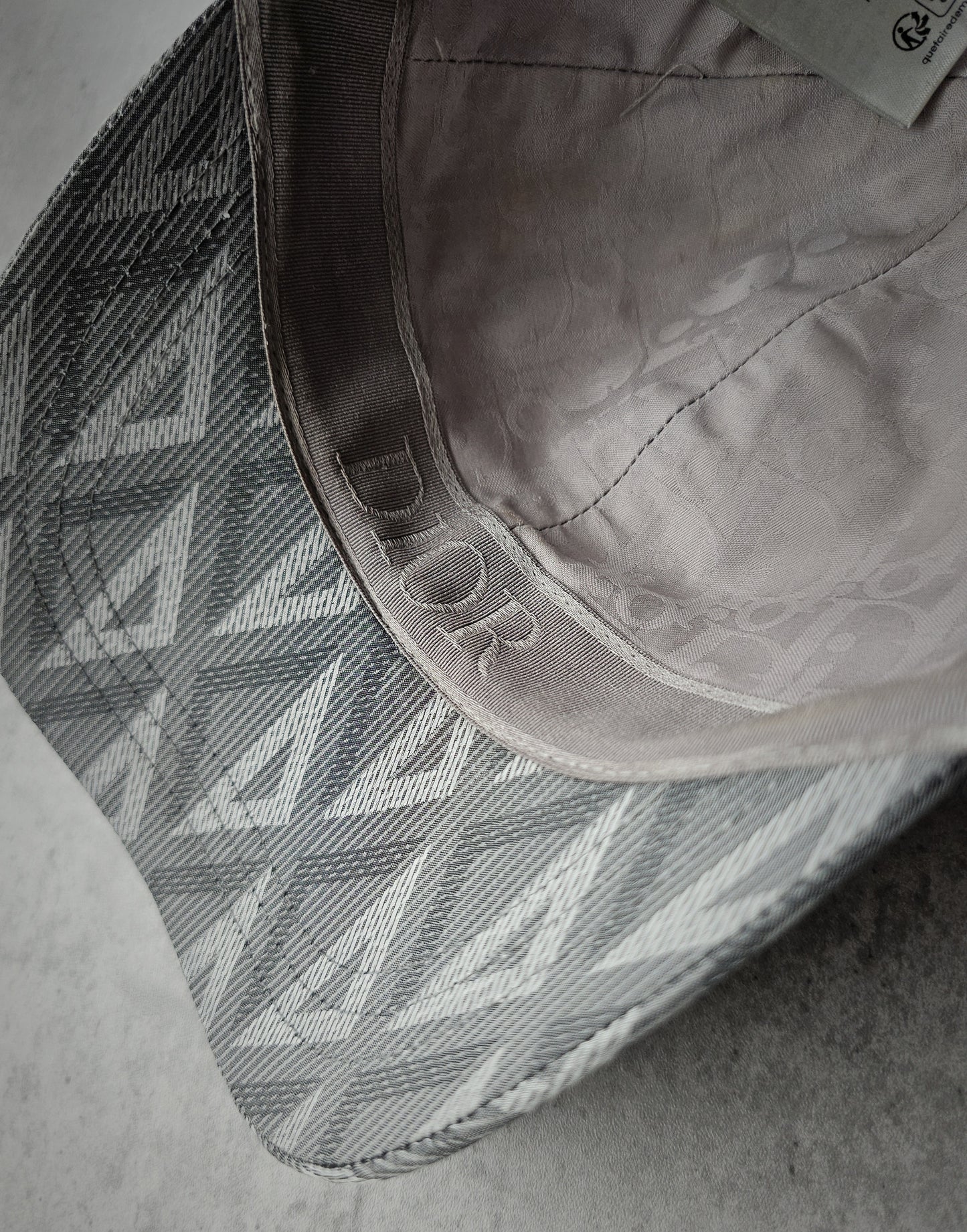 DIOR CD Diamond Motif Cap