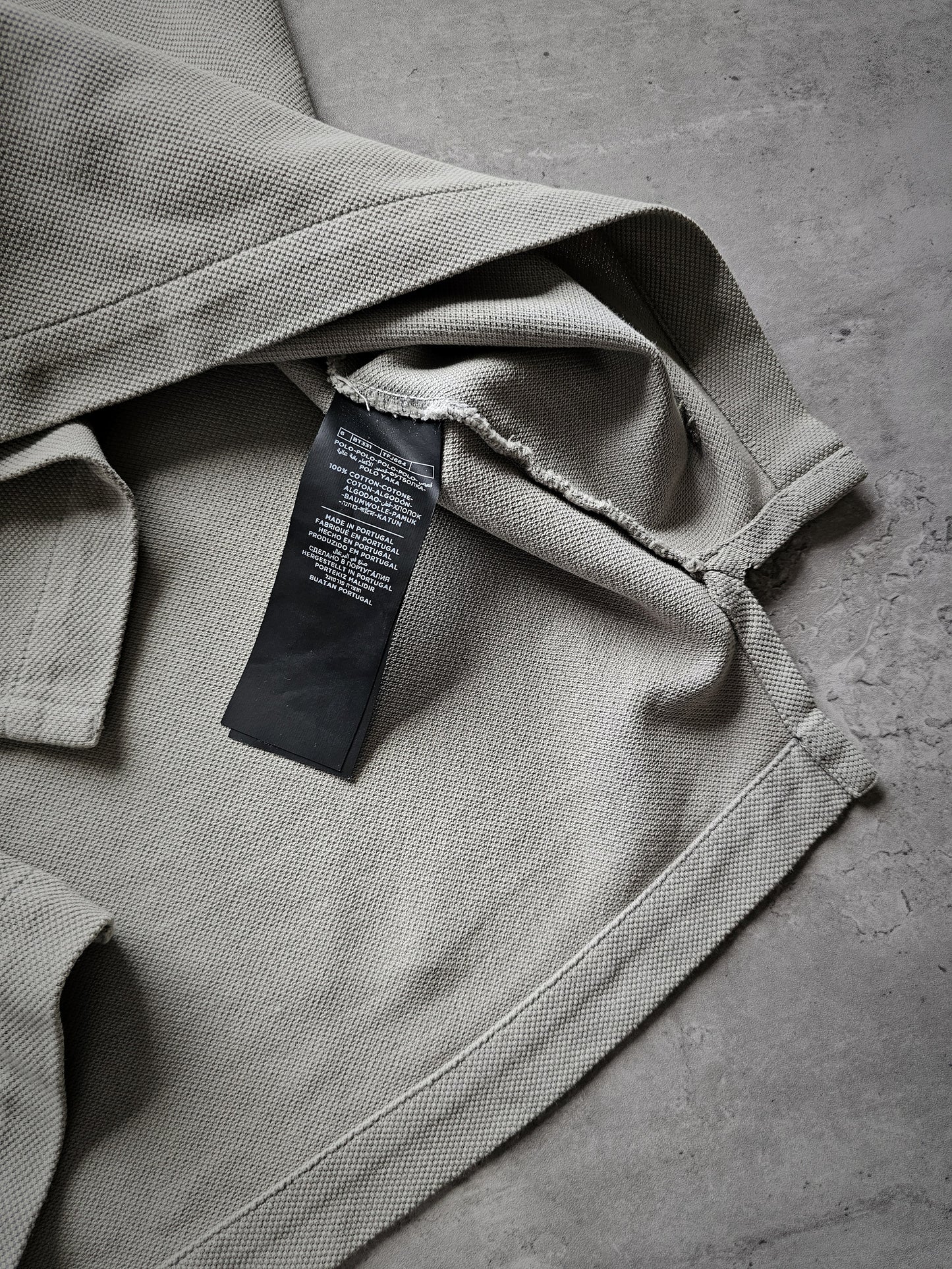 TOM FORD TF Garment-Dyed Cotton Green Polo Shirt