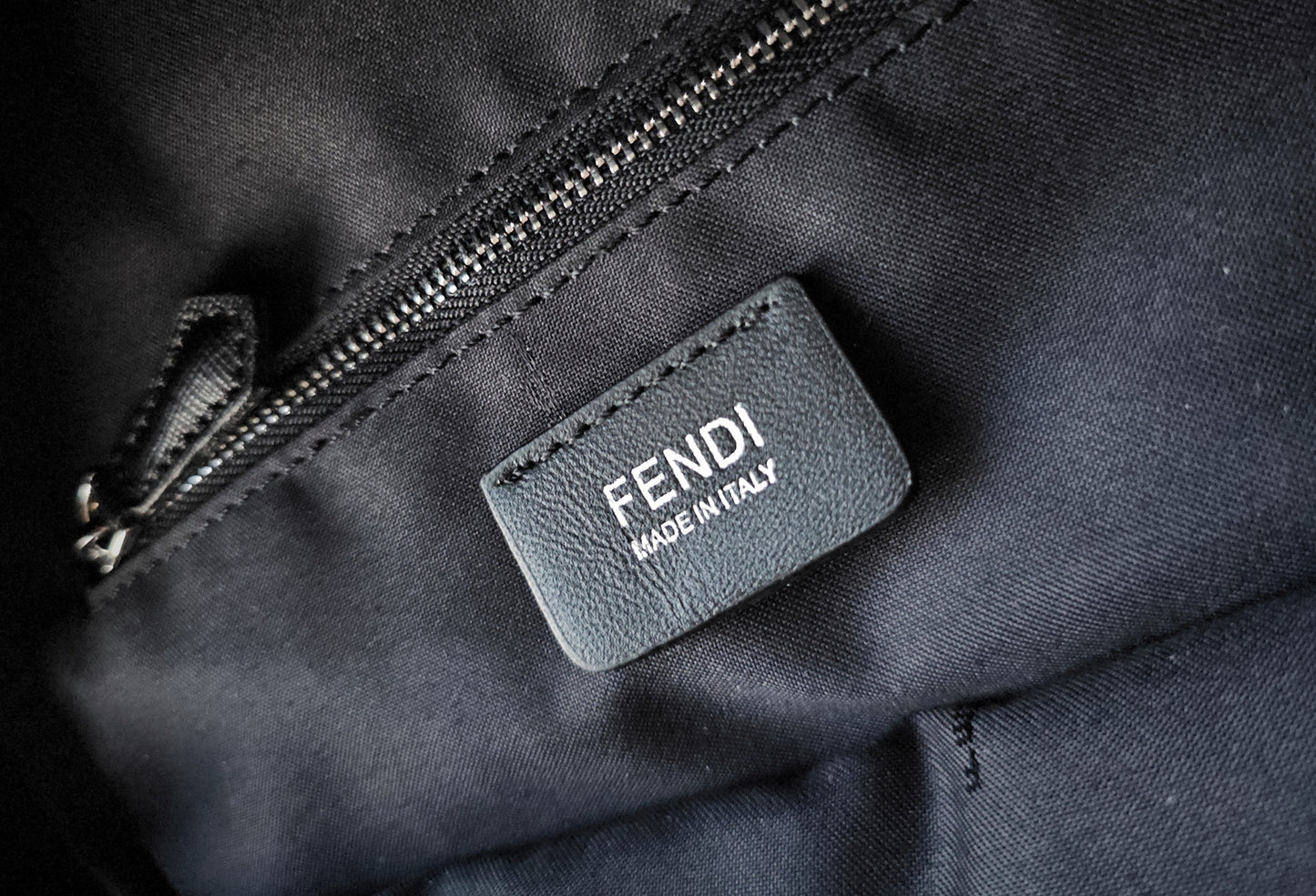 FENDI Roma Nylon Monster Eye Mini Backpack