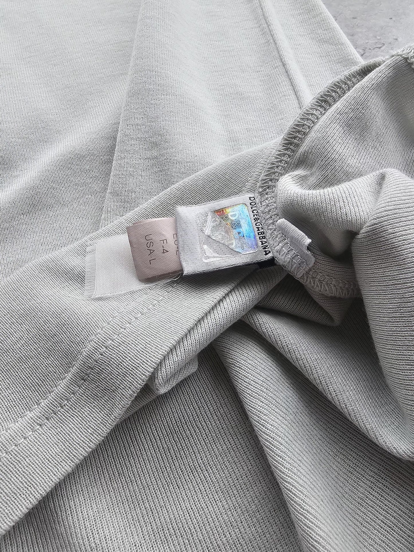 DOLCE & GABBANA Long Sleeve Dyed T-Shirt