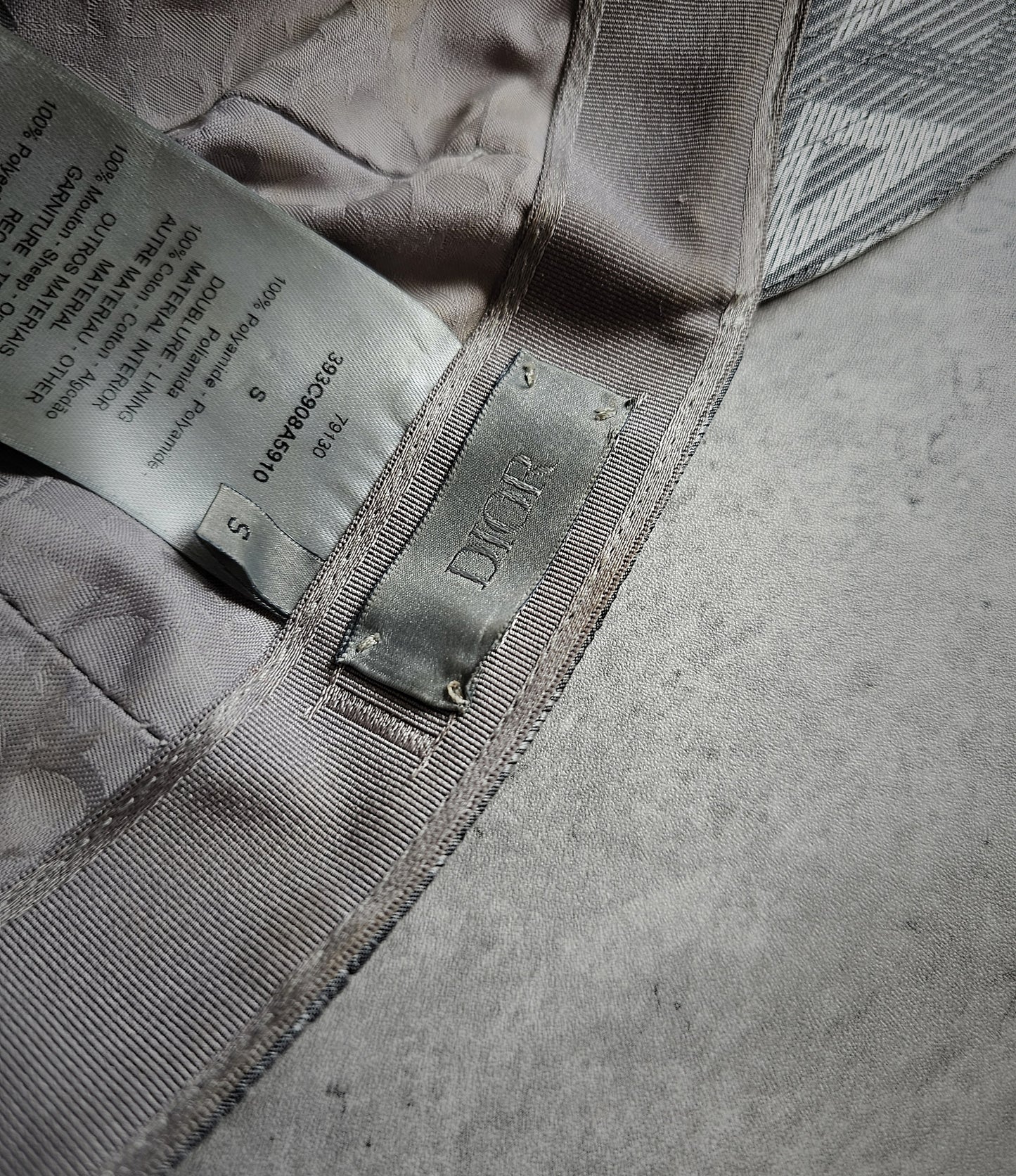 DIOR CD Diamond Motif Cap