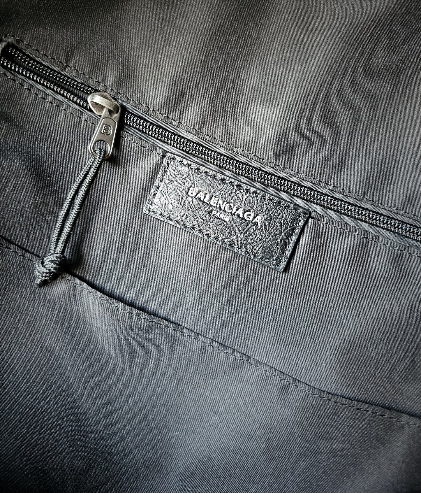 BALENCIAGA "Explorer" Graffiti Lambskin Backpack