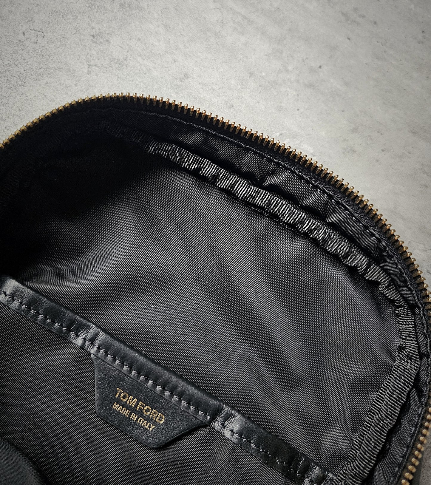 TOM FORD Recycled Embossed Mini-Messenger Bag