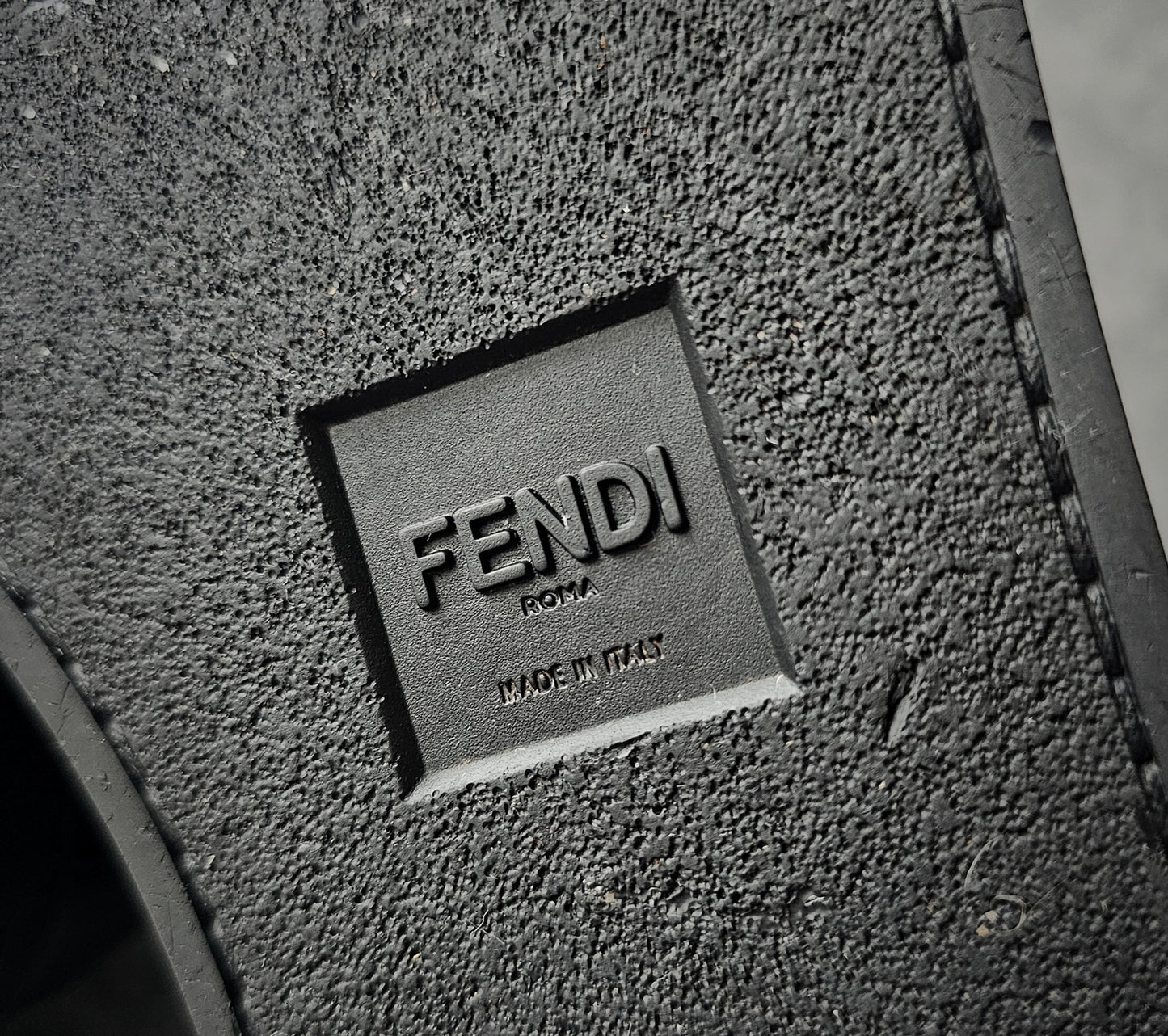 FENDI Low-Top Leather Bug Eye Sneakers