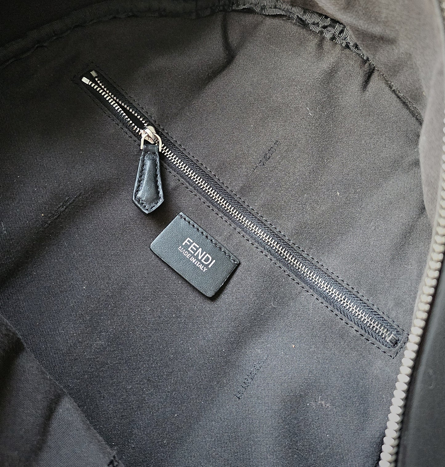 FENDI Roma Leather Lightening Backpack