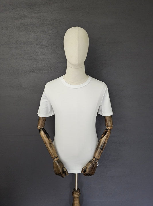 TOM FORD Cotton Crew Neck T-Shirt in White