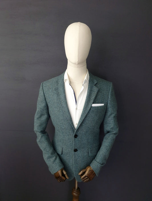 REISS Slim Fit Shetland Textured Wool Blazer