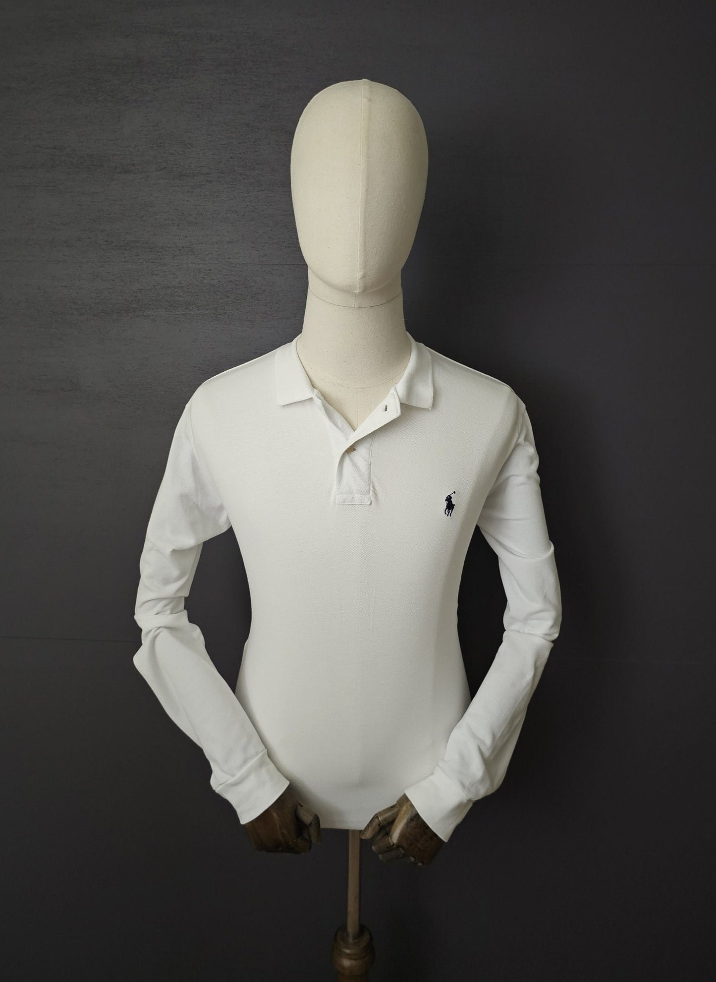 RALPH LAUREN Long Sleeve Cotton Polo Shirt