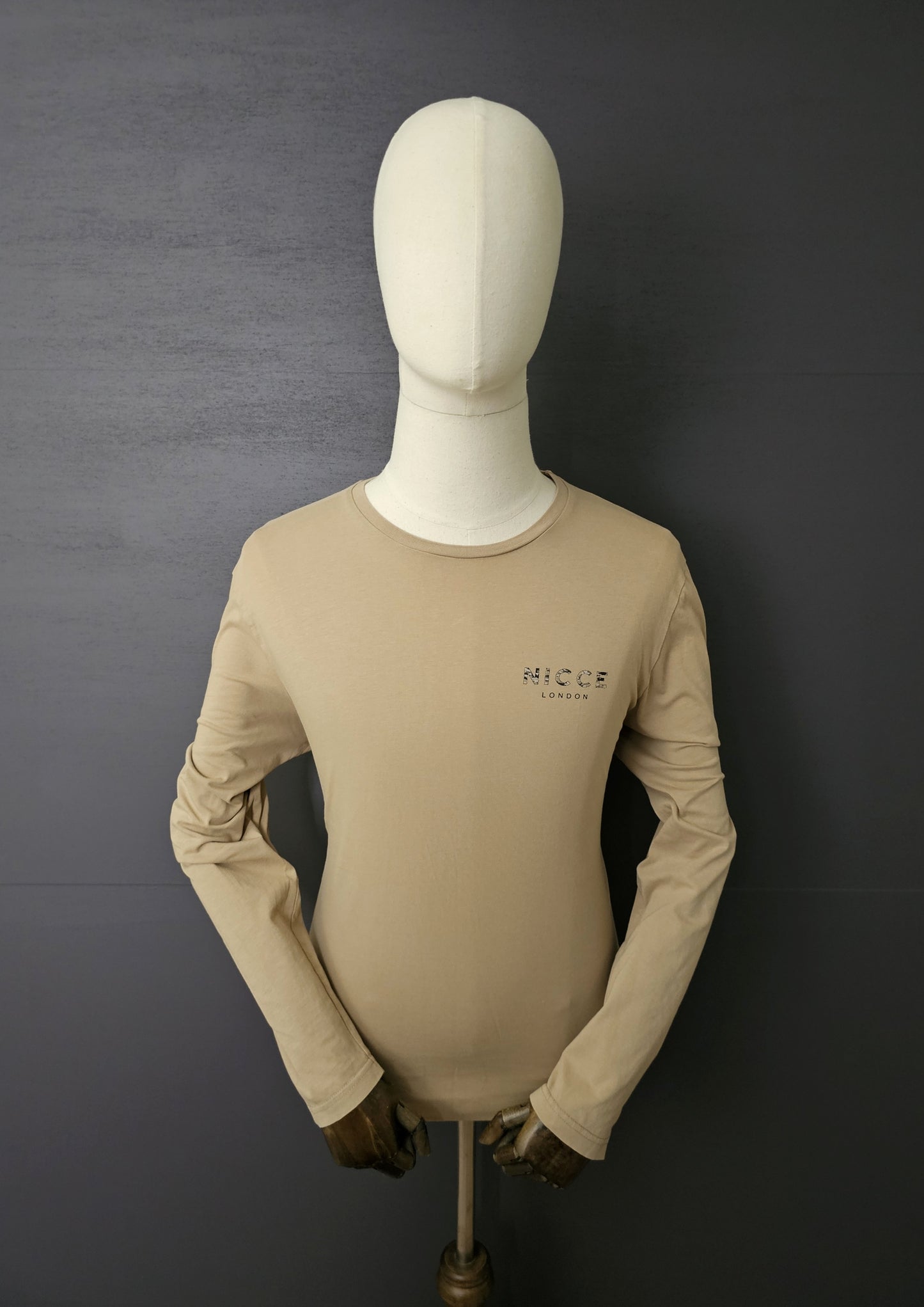 NICCE London Long Sleeve Camo embroidery T-Shirt