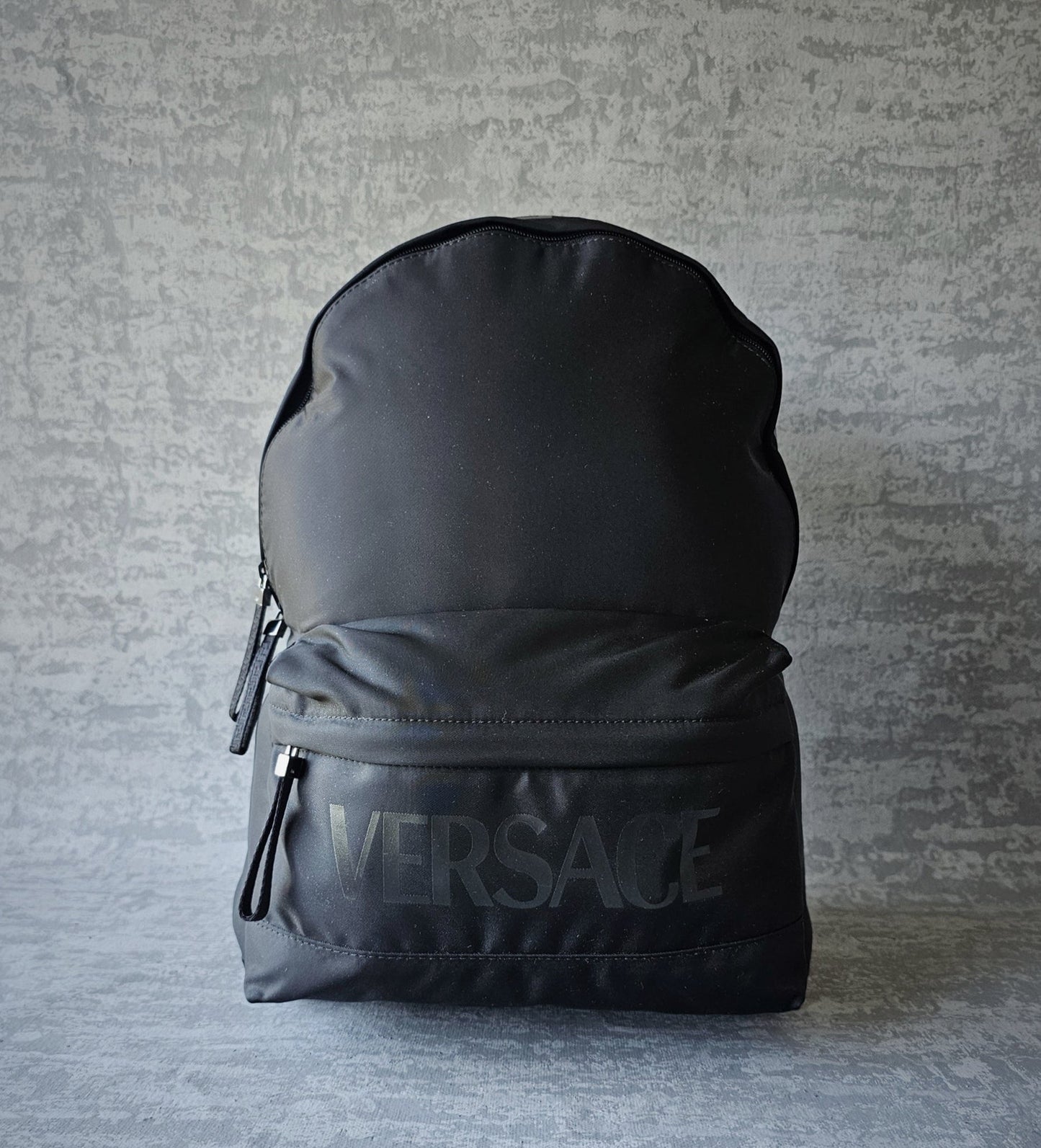 VERSACE La Greca 90's Logo Nylon Backpack