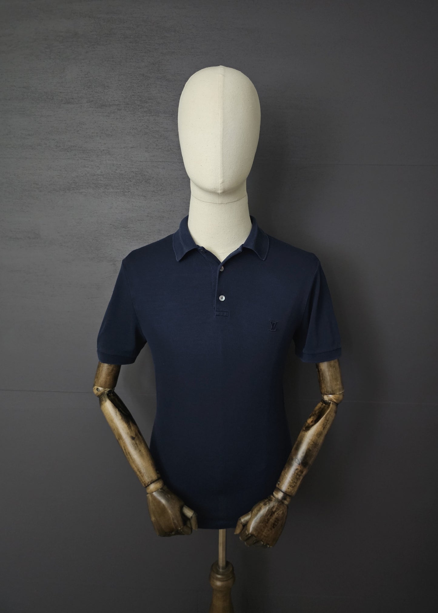 LOUIS VUITTON Classic Short-Sleeved Pique Polo