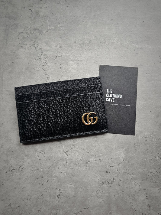 GUCCI GG Marmont Leather Card Holder