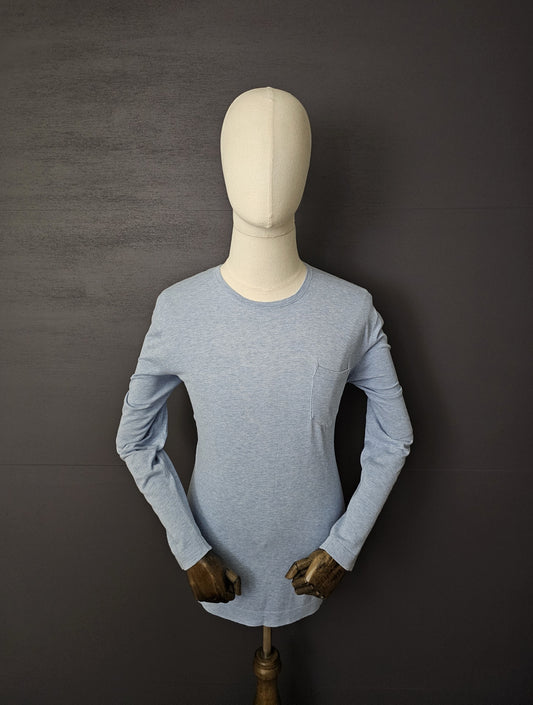 RALPH LAUREN Long Sleeve Oversized Pocket Crew T-Shirt