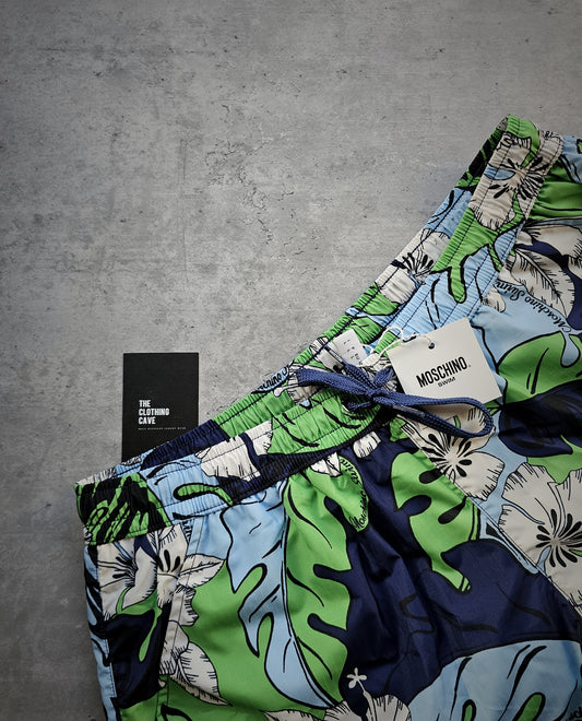 MOSCHINO Floral Print Swim Shorts *NEW*