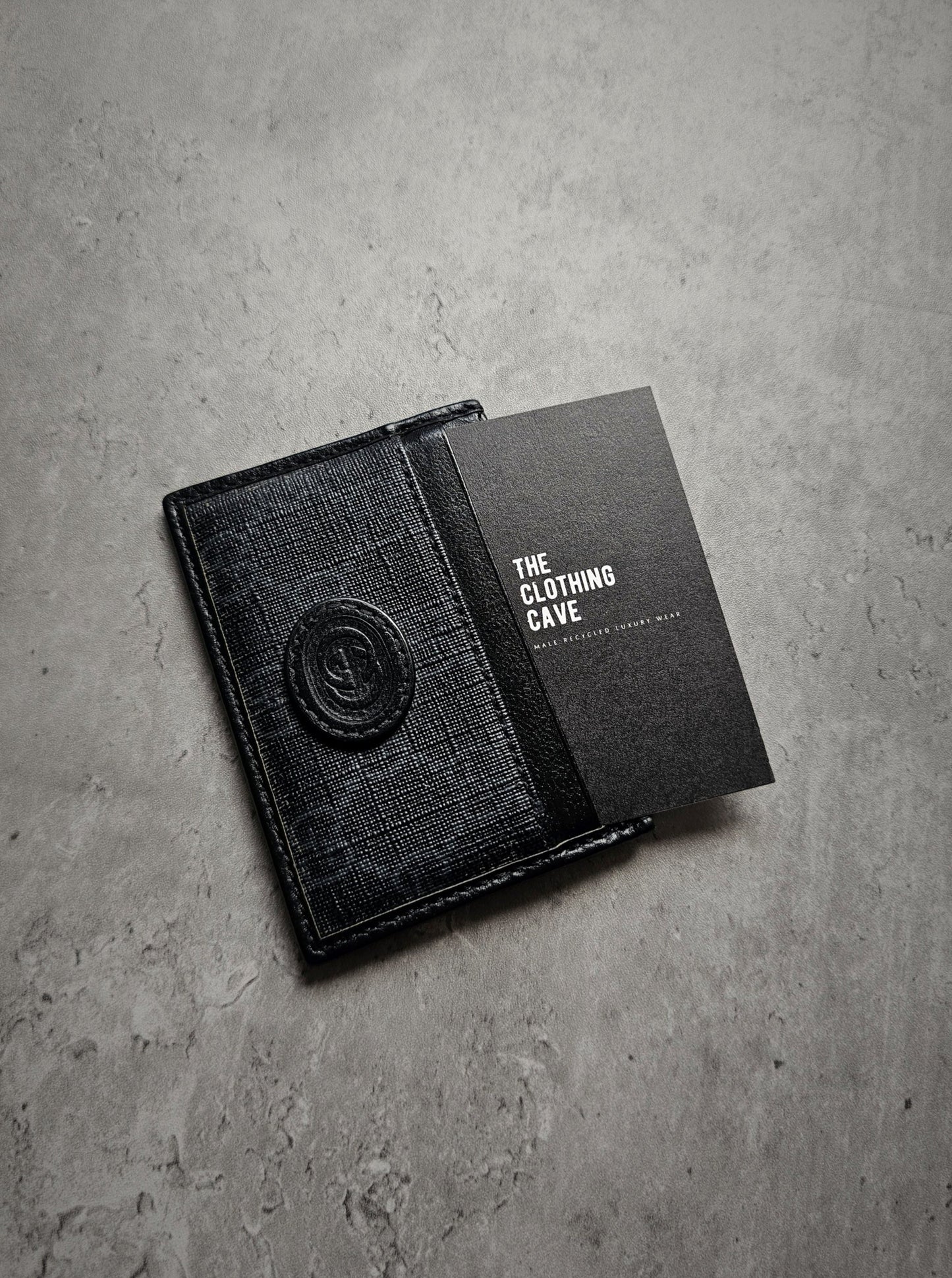 GUCCI Supreme Monogram Interlocking GG Card Holder
