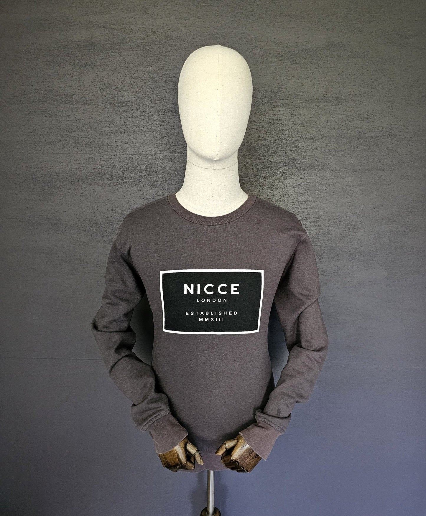 NICCE Classic Cotton Print Sweatshirt