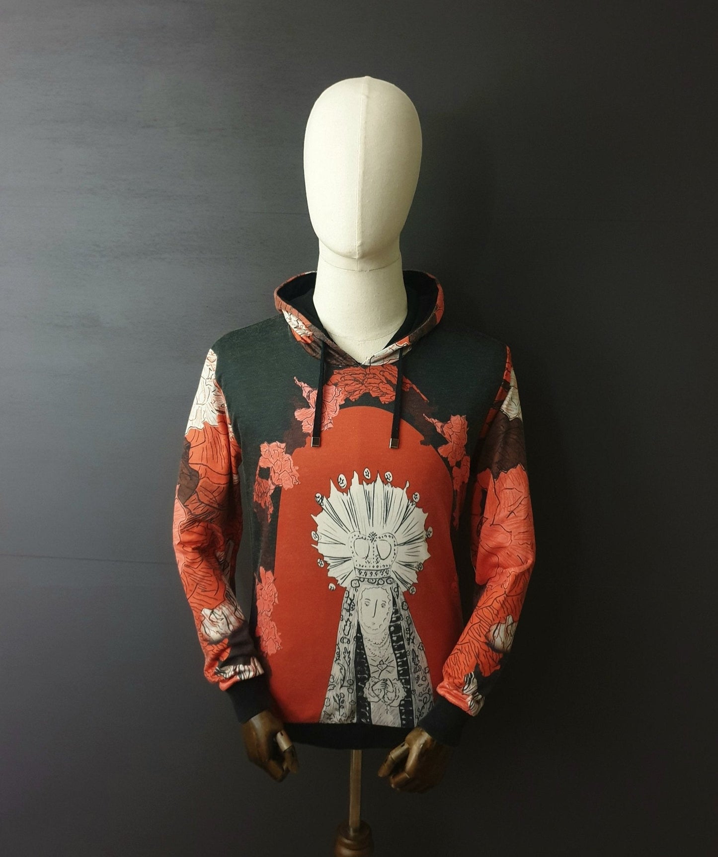 DOLCE & GABBANA Cotton Print Hoodie