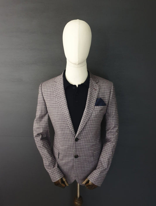PAUL SMITH  Single Breasted Check Blazer Jacket