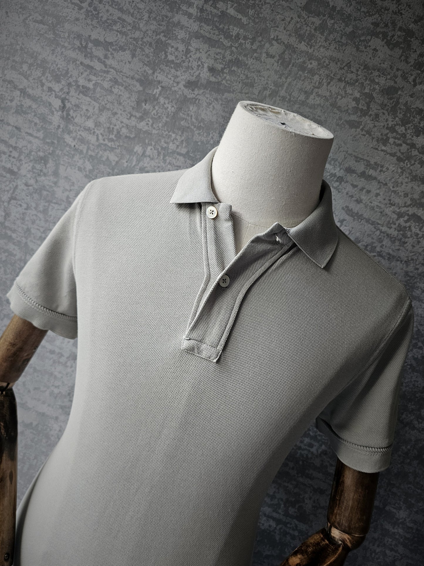 TOM FORD TF Garment-Dyed Cotton Green Polo Shirt