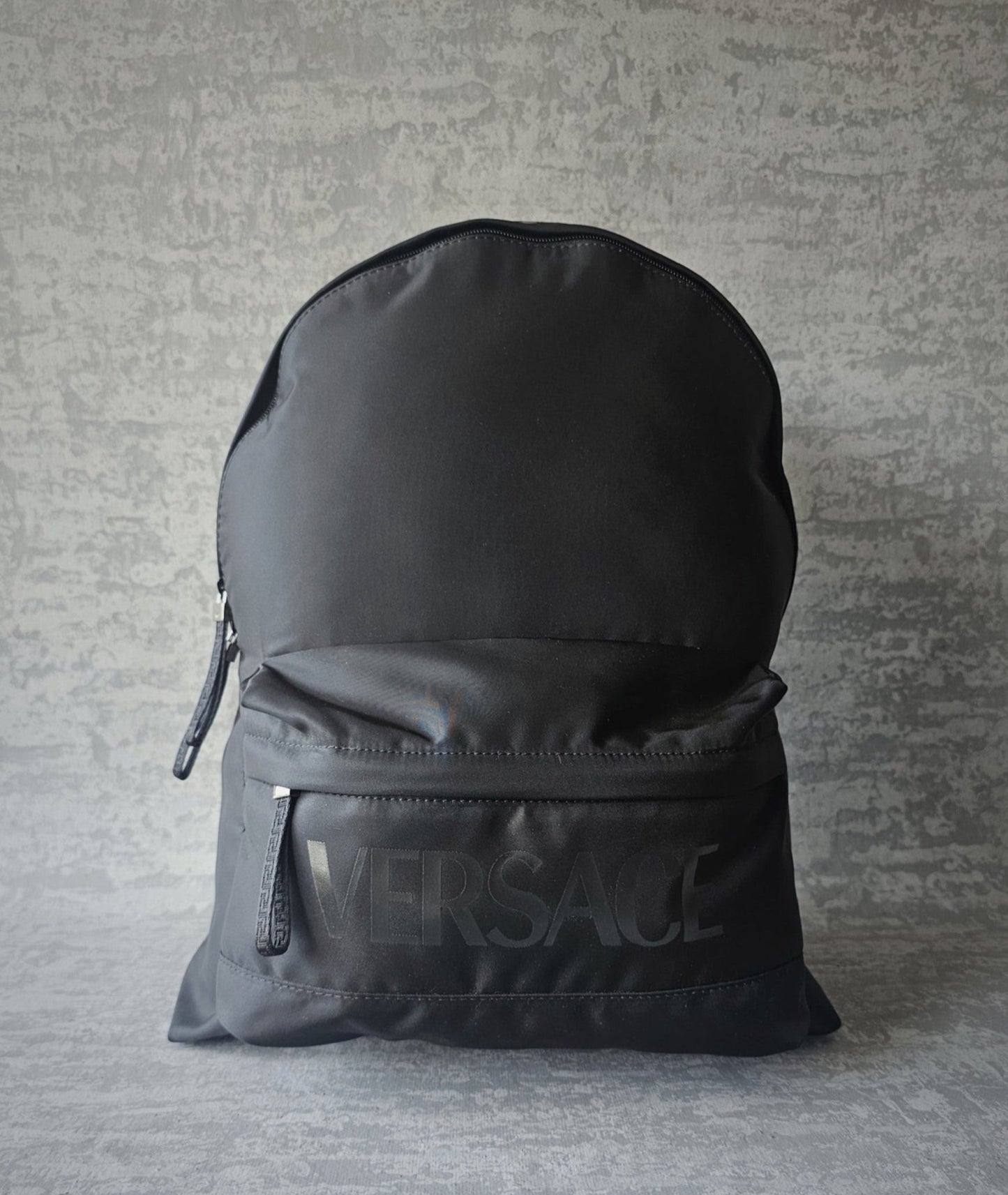 VERSACE La Greca 90's Logo Nylon Backpack