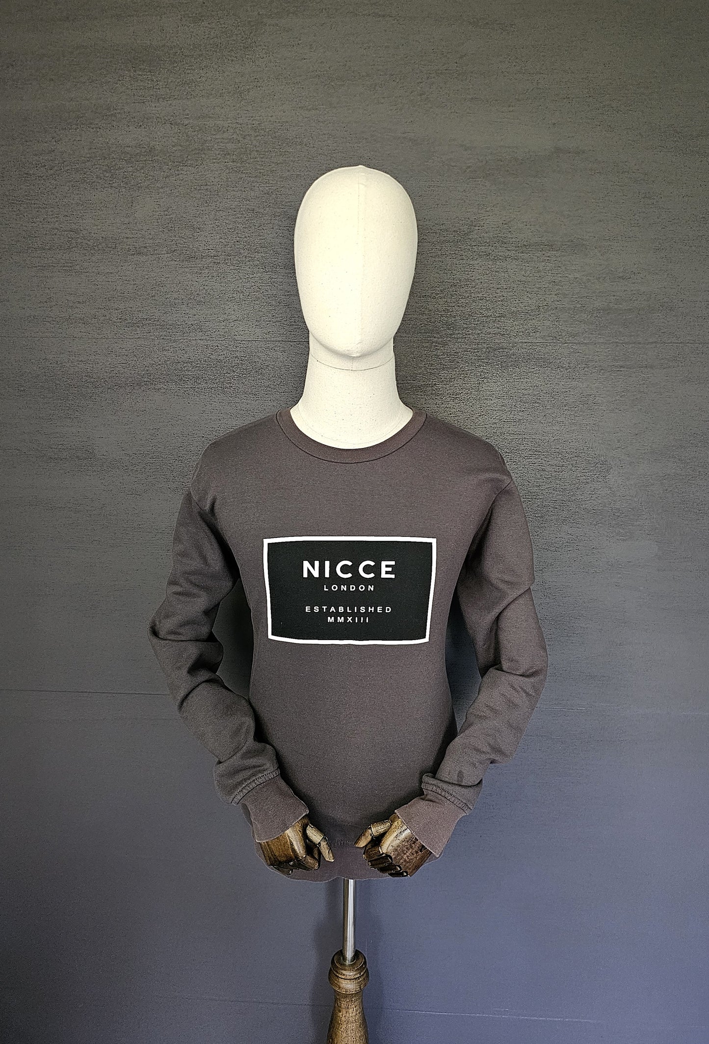 NICCE Classic Cotton Print Sweatshirt