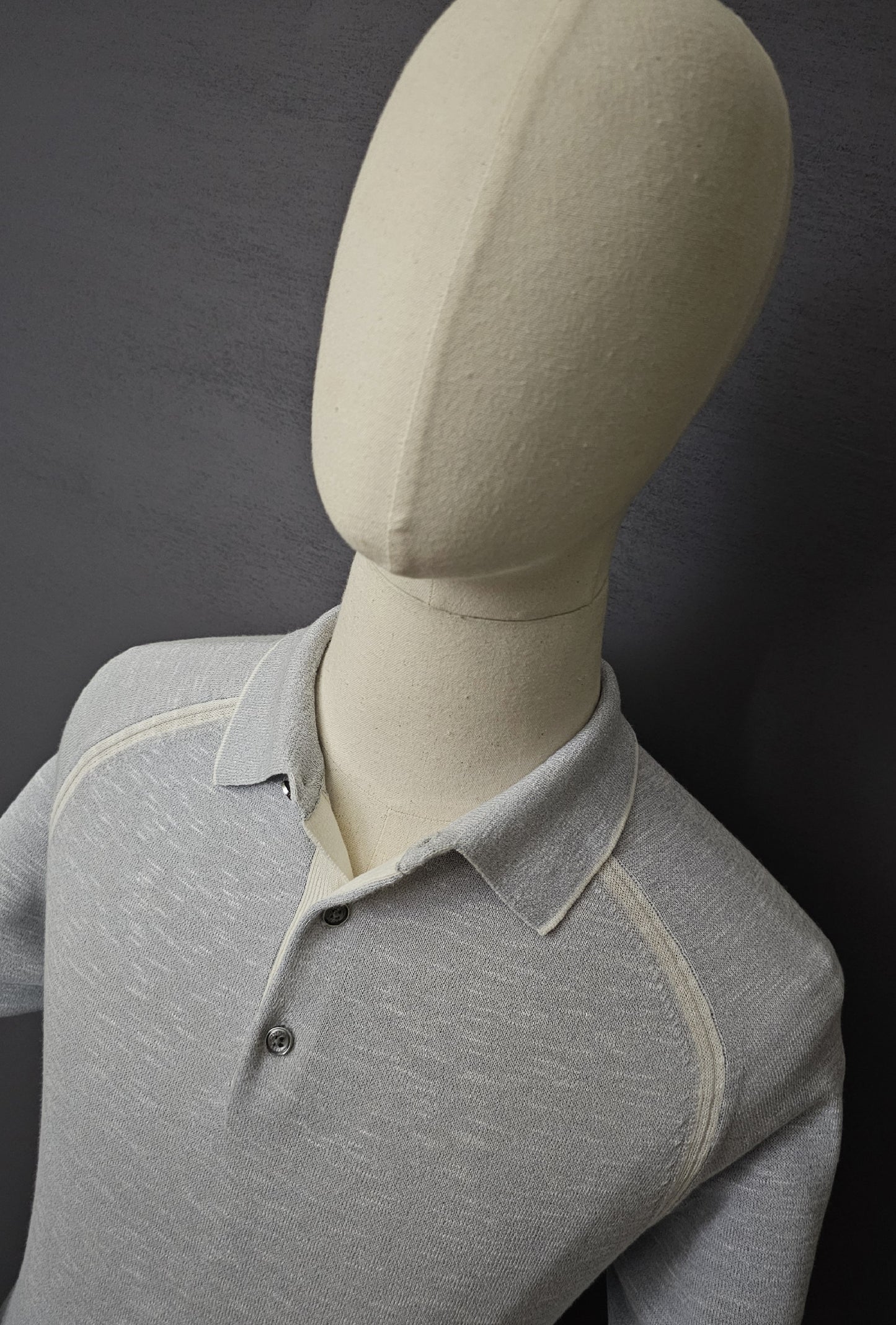 REISS Earlsfield Edition Long Sleeve Knitted Polo
