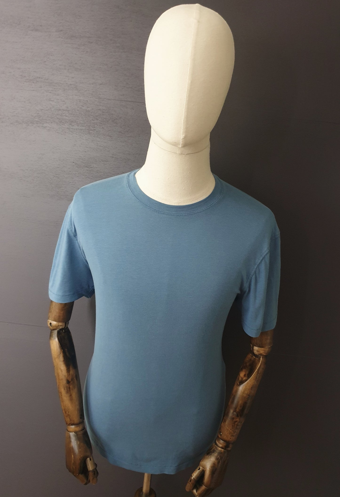 TOM FORD Lyocell and Cotton Blend Blue Jersey T-Shirt