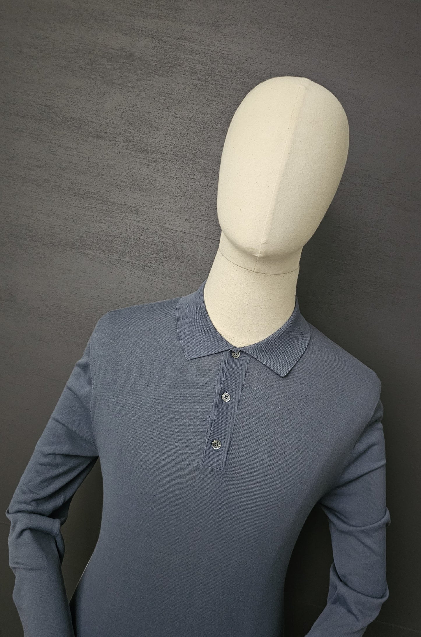 GUCCI Striped Fine Knit Polo