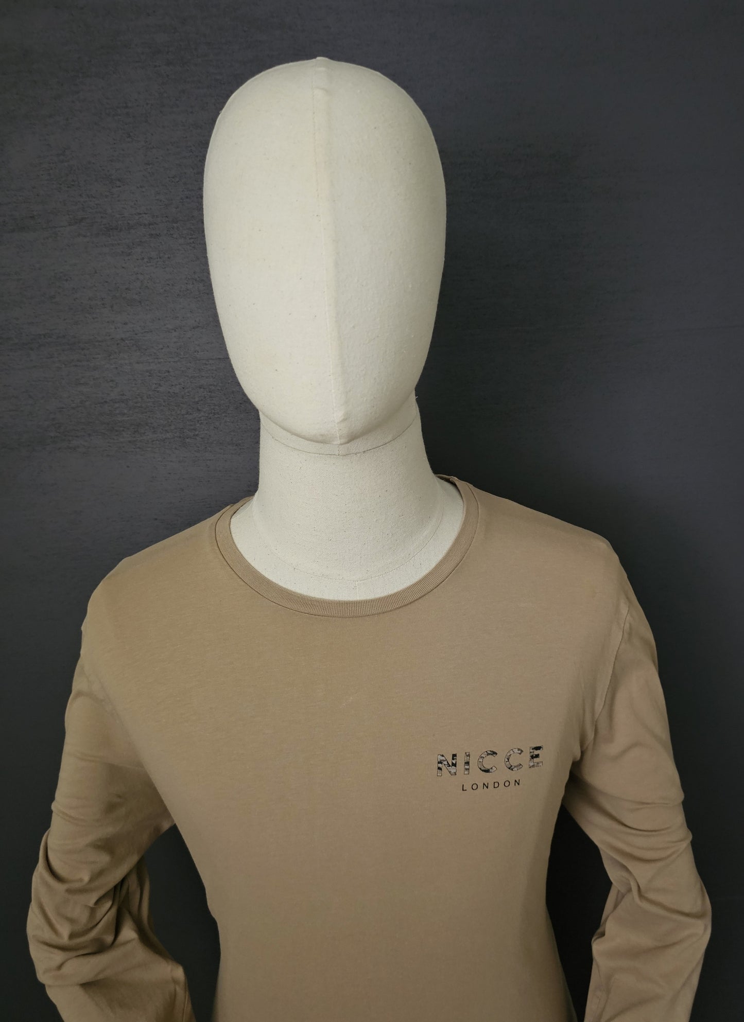 NICCE London Long Sleeve Camo embroidery T-Shirt