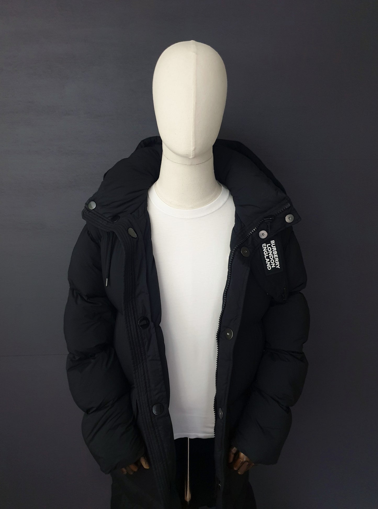 BURBERRY Lockwood Longline Puffer Jacket