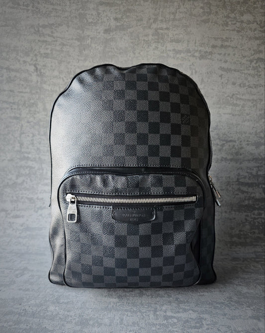 LOUIS VUITTON Josh Damier Graphite Backpack
