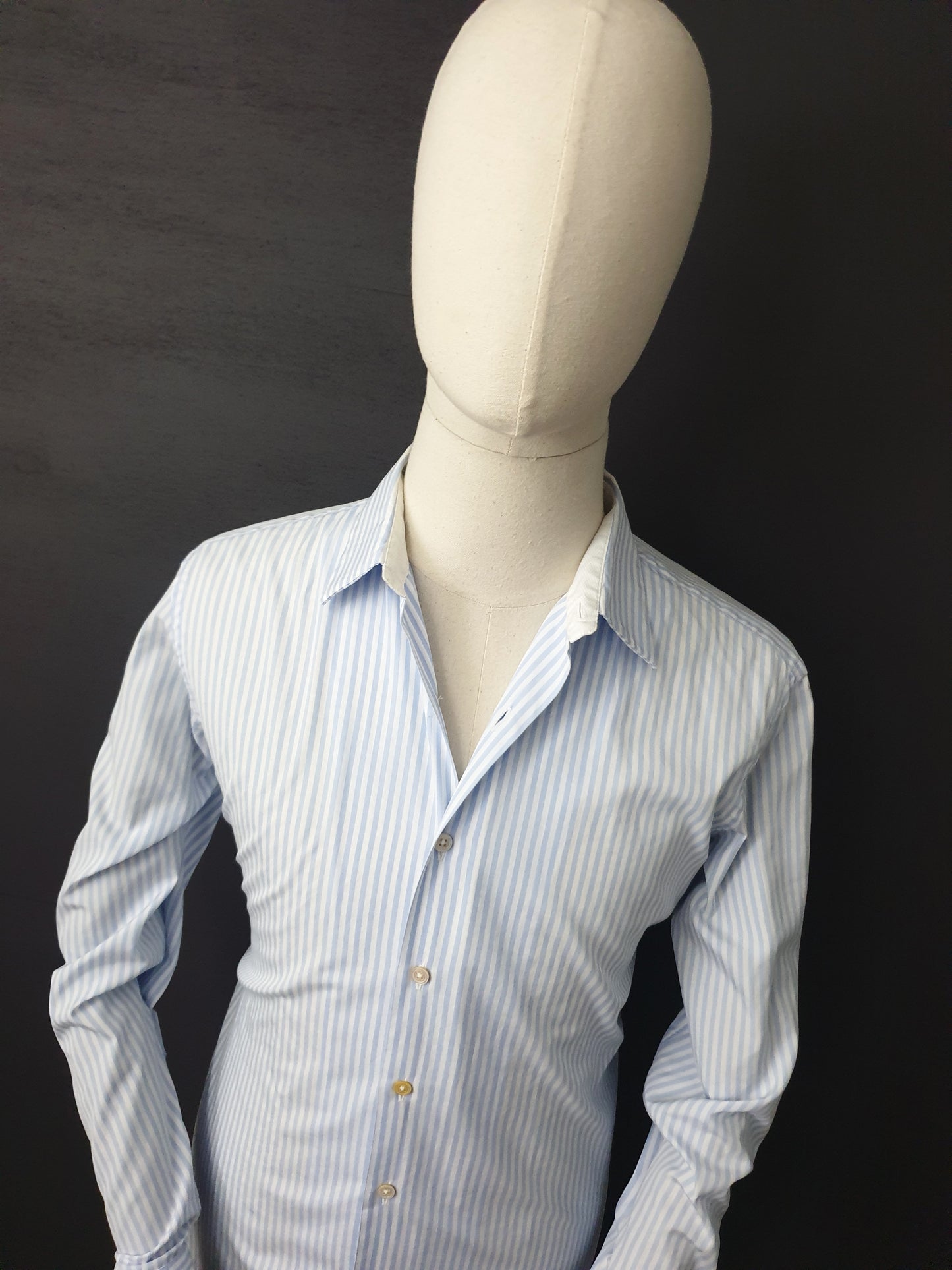 PAUL SMITH tailored-Fit Cuff Shirt in Sky Blue
