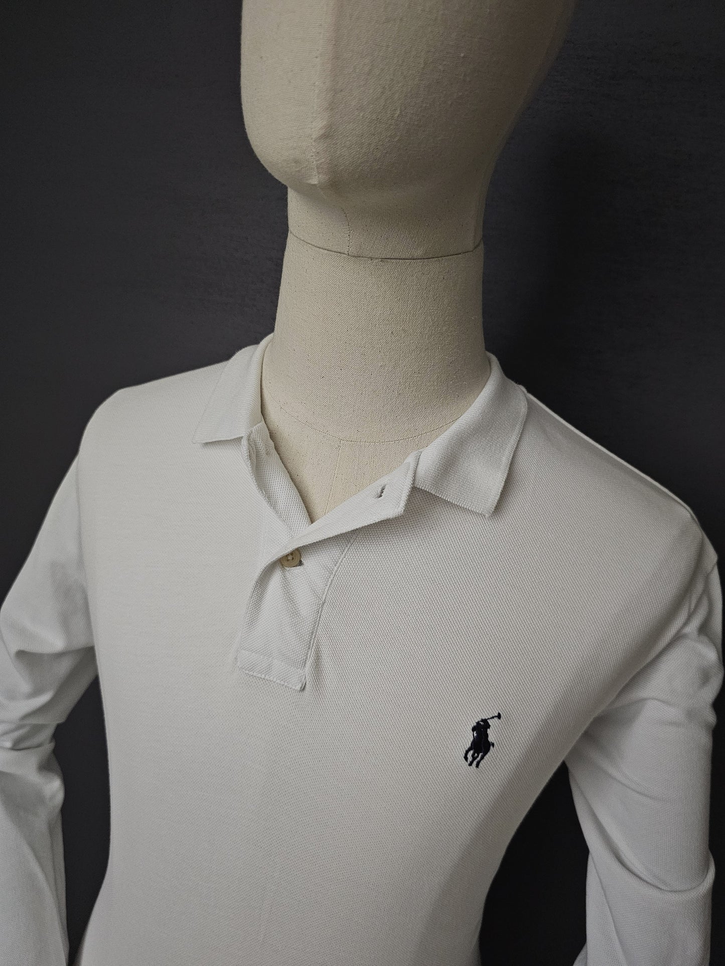 RALPH LAUREN Long Sleeve Cotton Polo Shirt