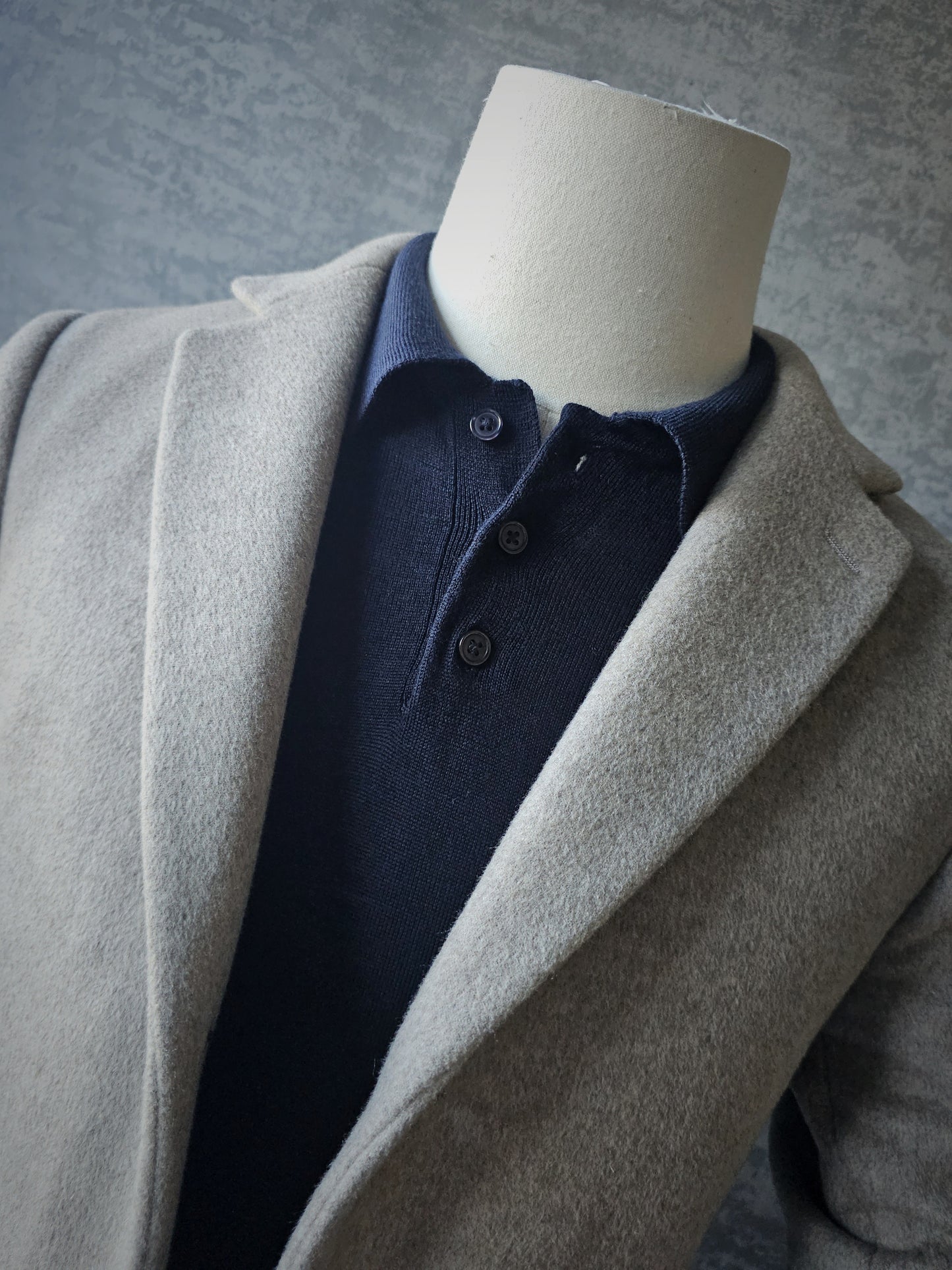REISS Gable Wool Blend Epson Overcoat