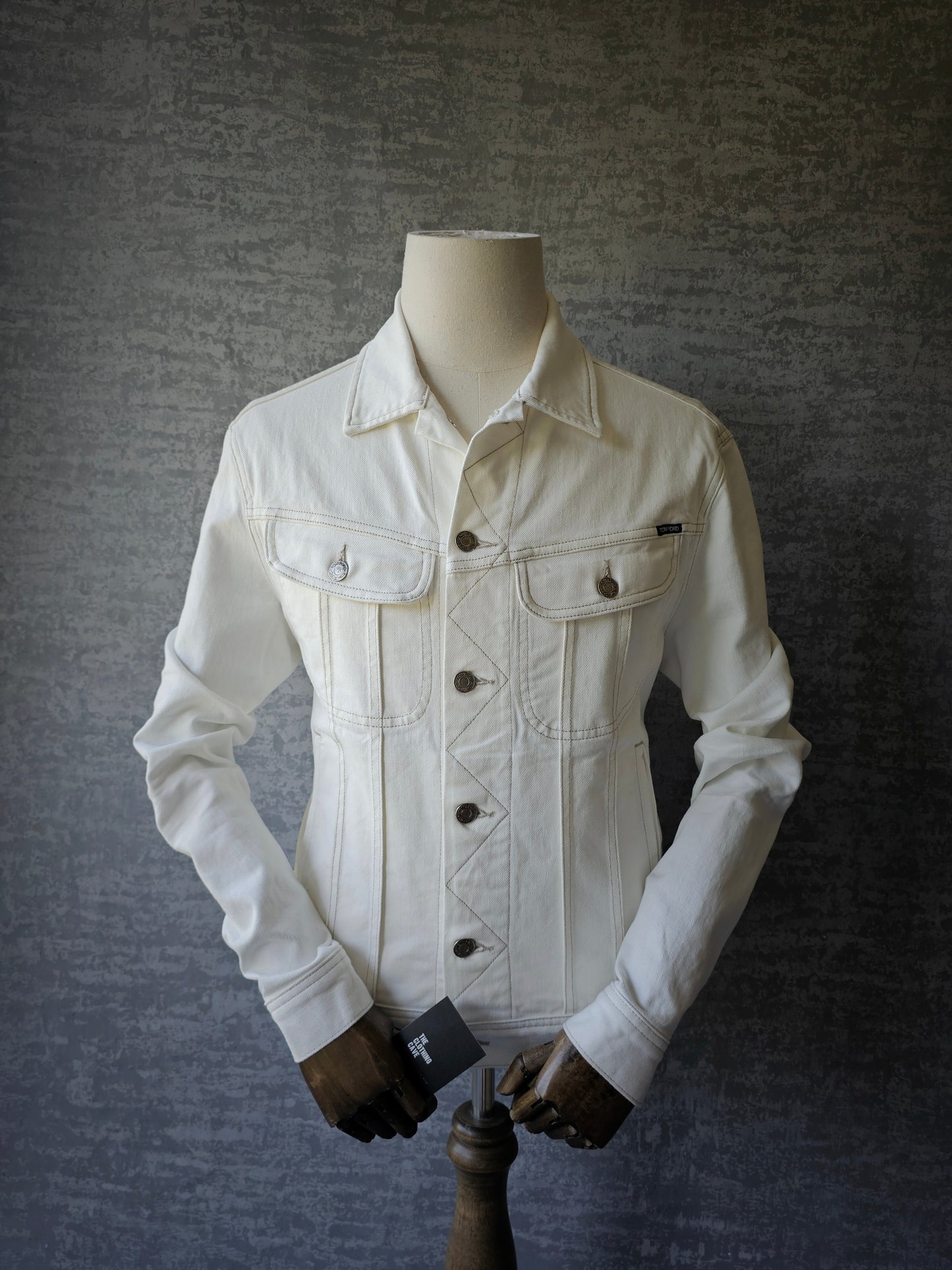 TOM FORD White Denim Jacket