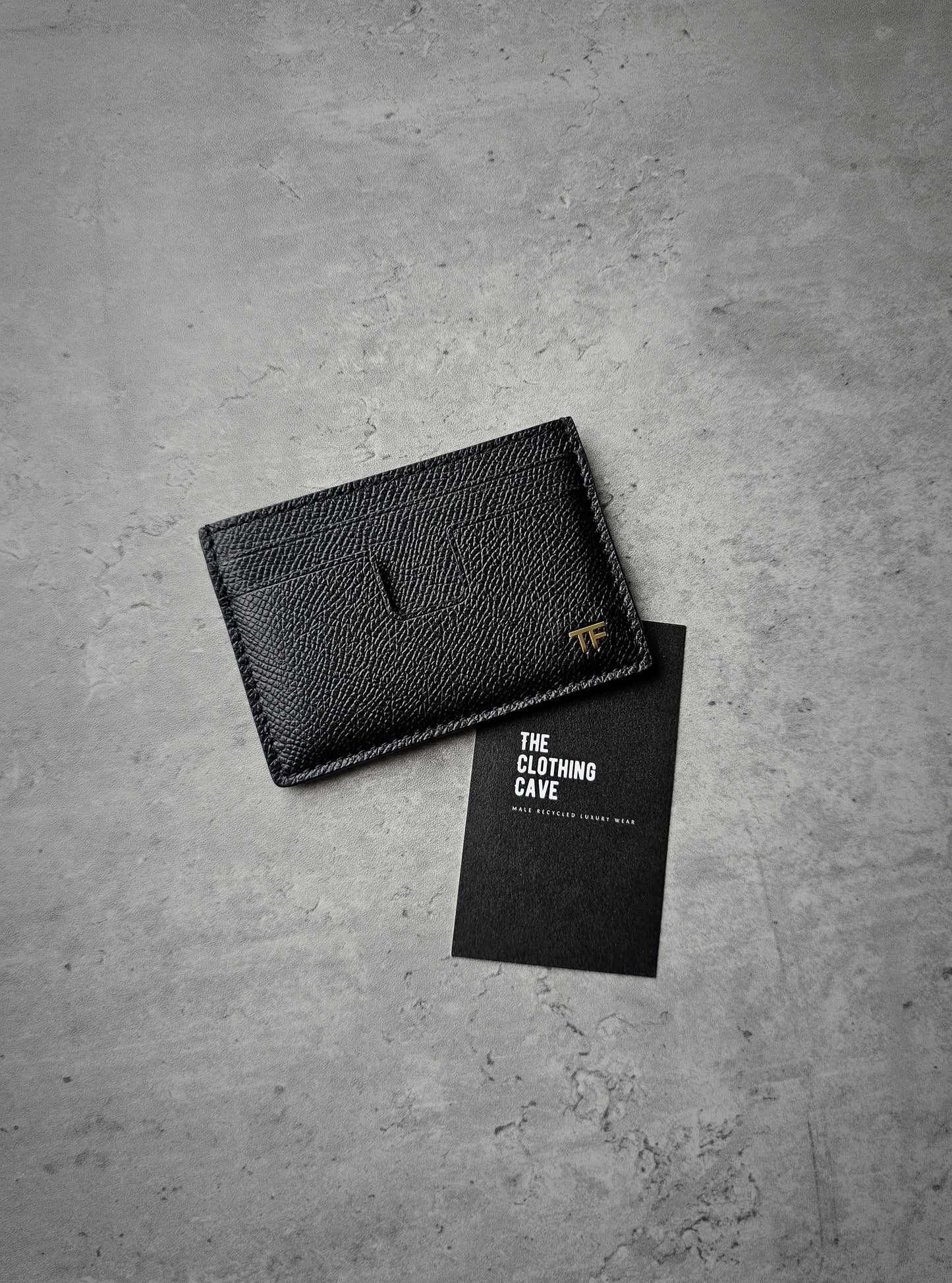TOM FORD T-Line TF Leather Card Holder