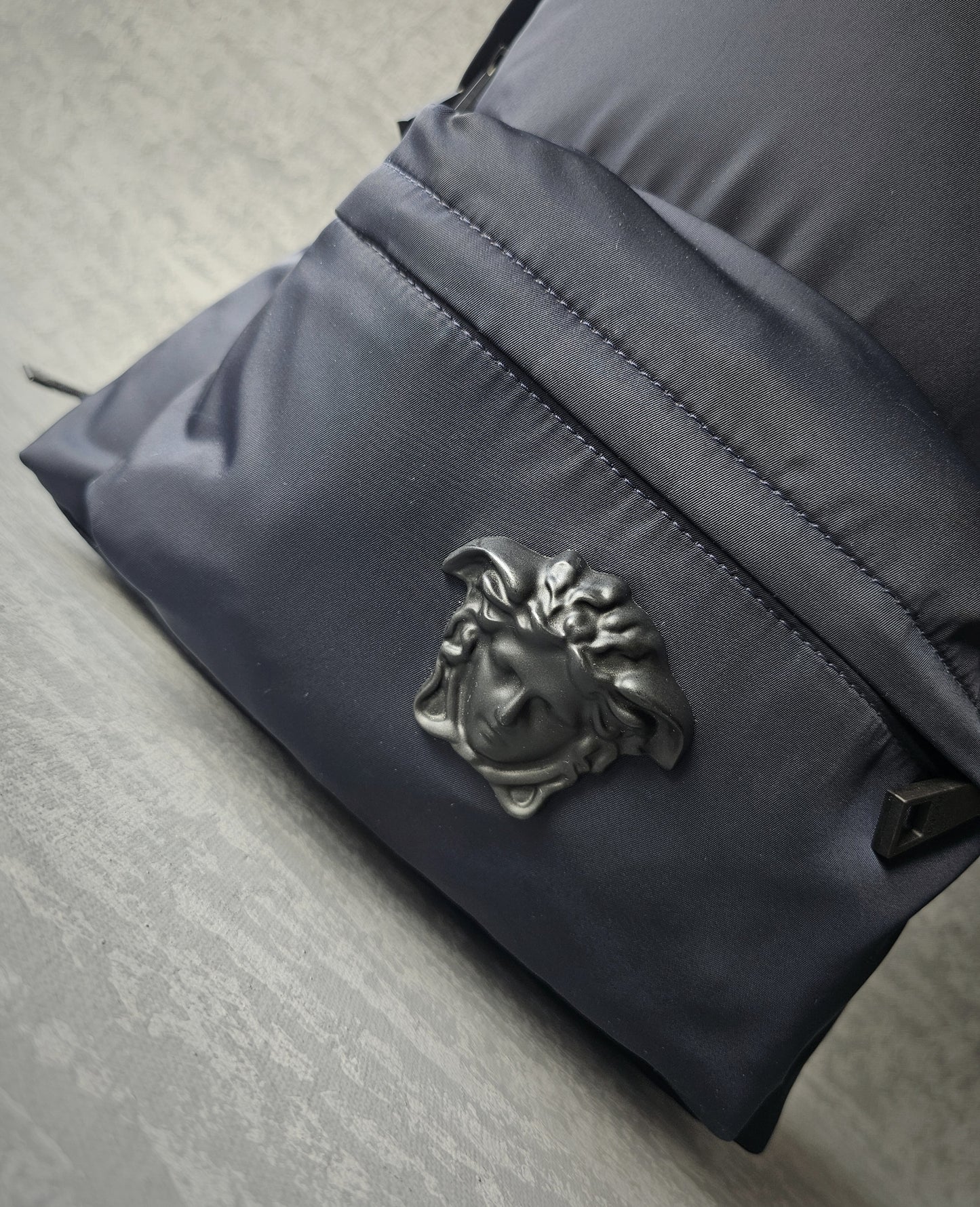 VERSACE Palazzo Medusa Navy Backpack