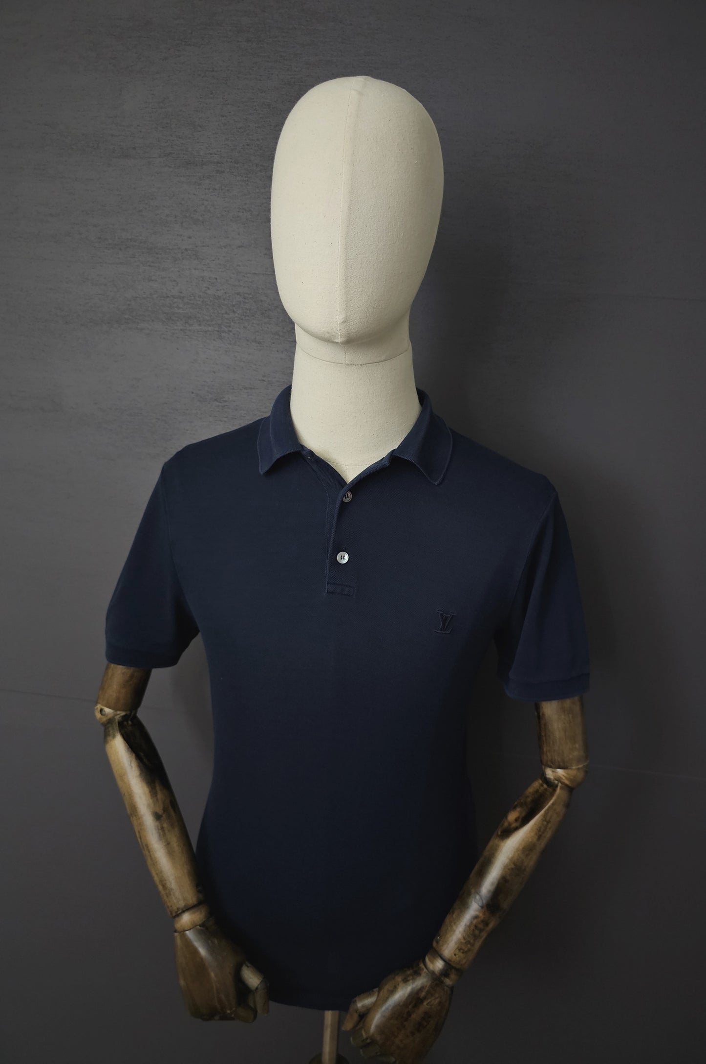 LOUIS VUITTON Classic Short-Sleeved Pique Polo