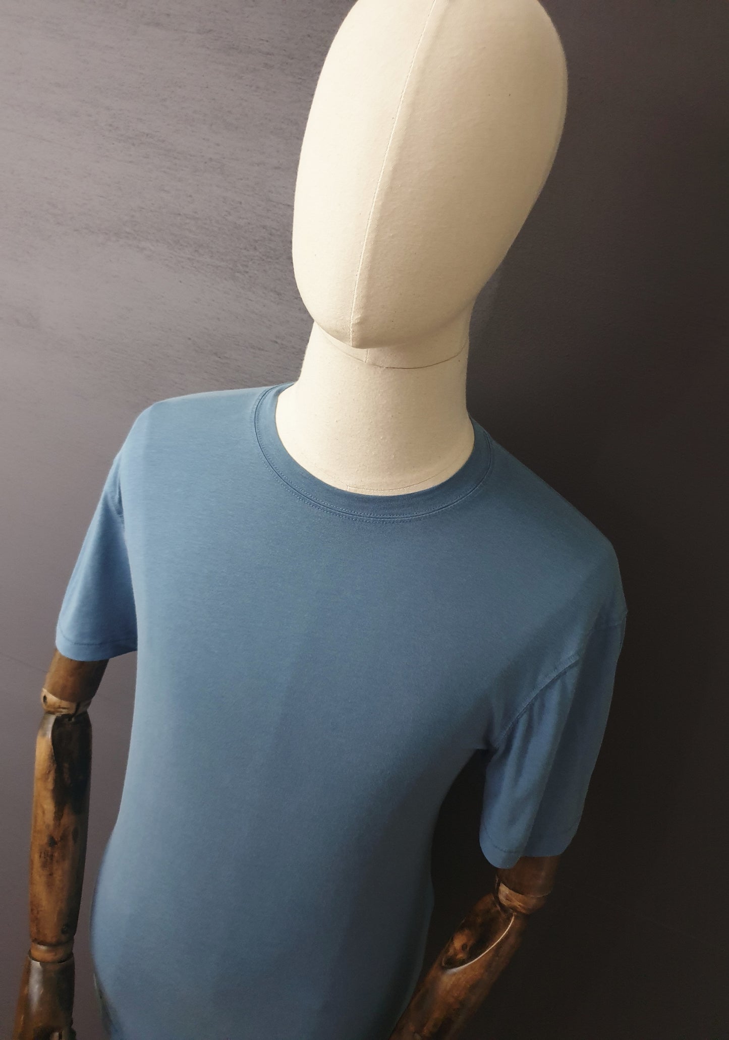 TOM FORD Lyocell and Cotton Blend Blue Jersey T-Shirt