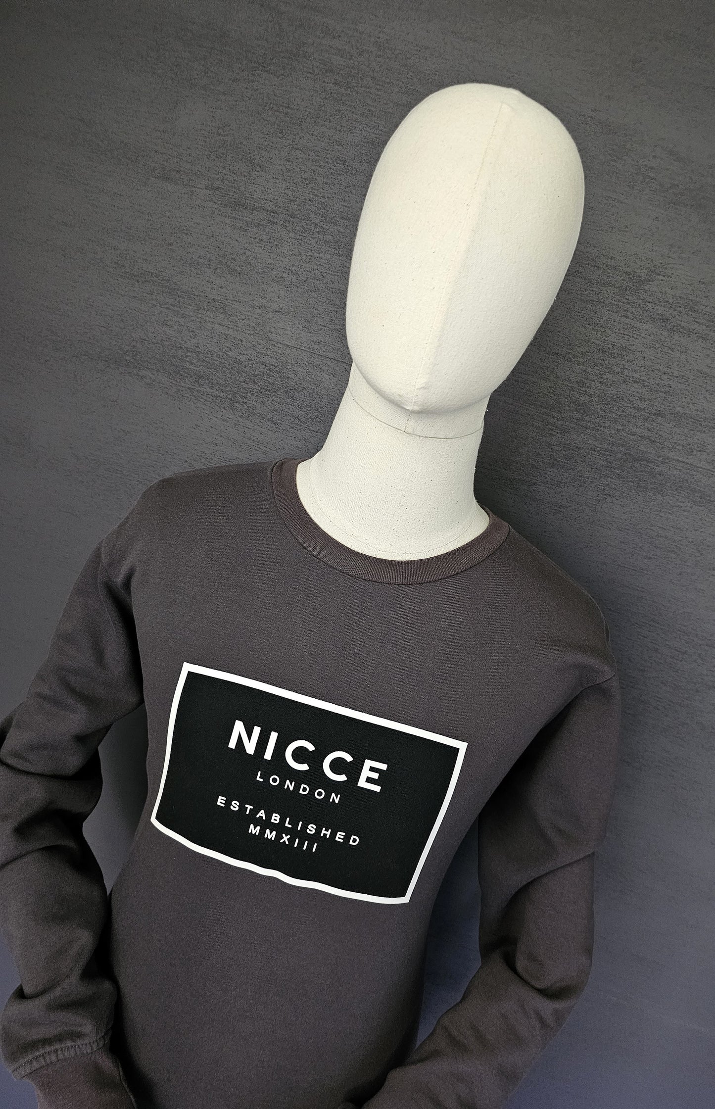 NICCE Classic Cotton Print Sweatshirt