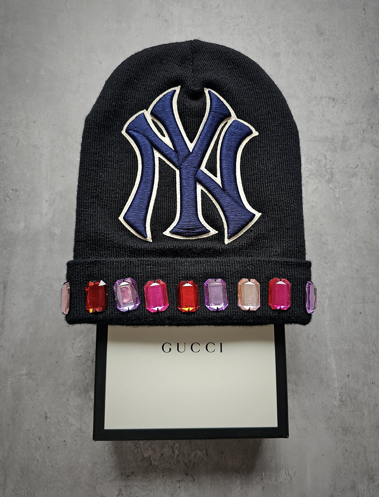 GUCCI X NY Yankees Limited Edition Wool Beanie
